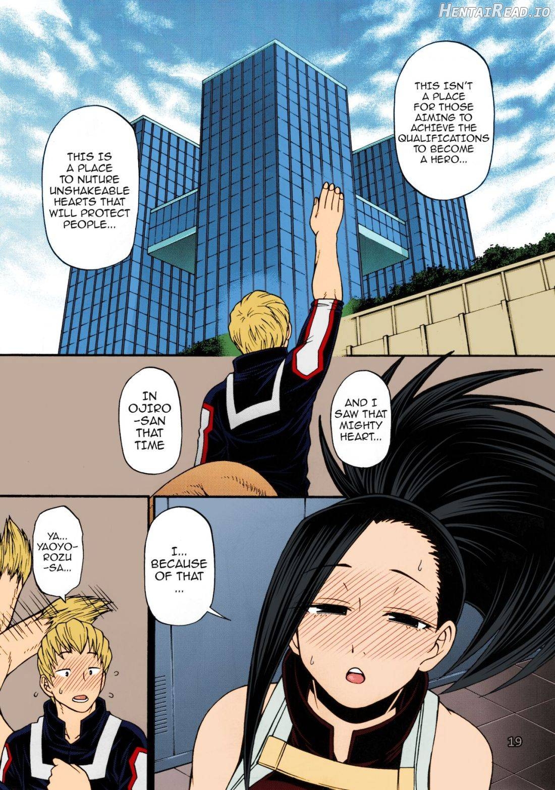 Momo x Shiro - Colorized Chapter 1 - page 15