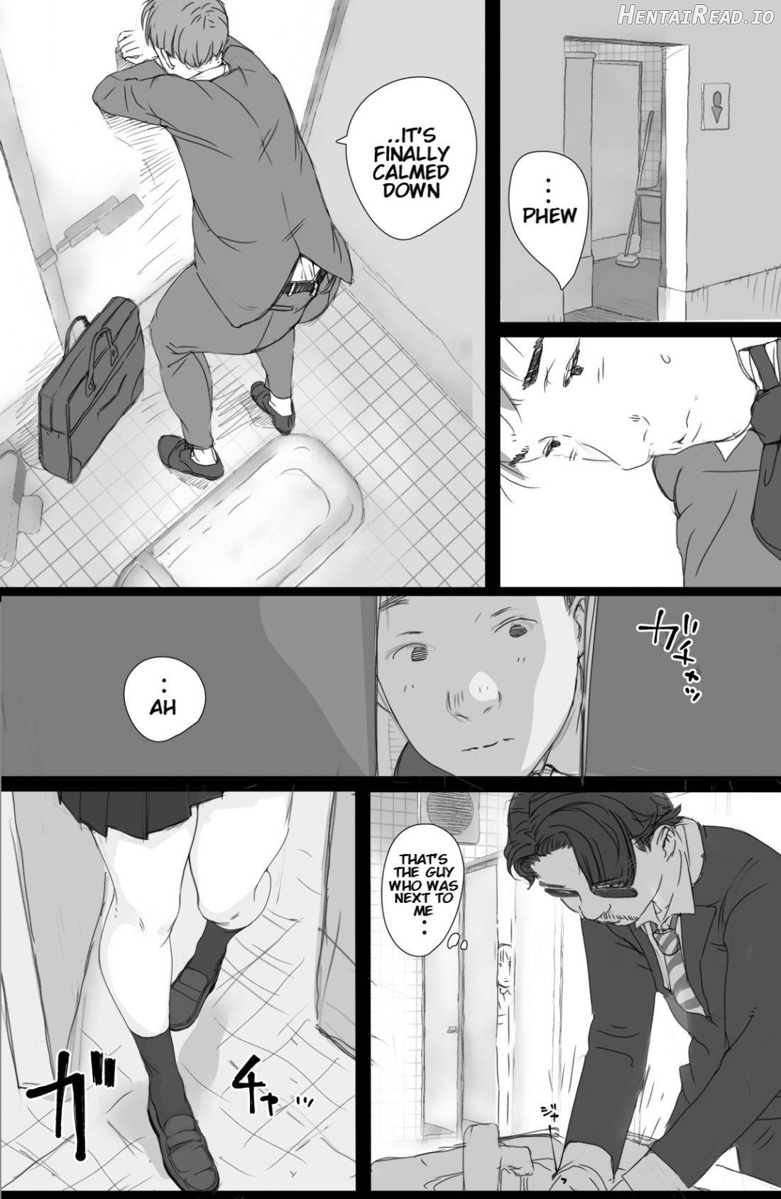 Tsuukin Densha de Oppai o Mise ni Kuru Musume ga Ite Komattemasu Chapter 1 - page 5