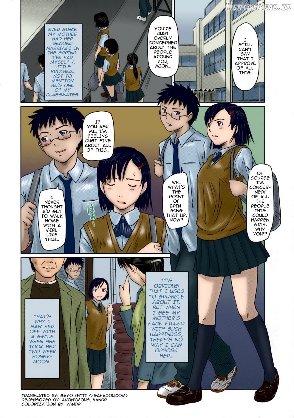 Giri Giri Sisters - Colorized Chapter 1 - page 11