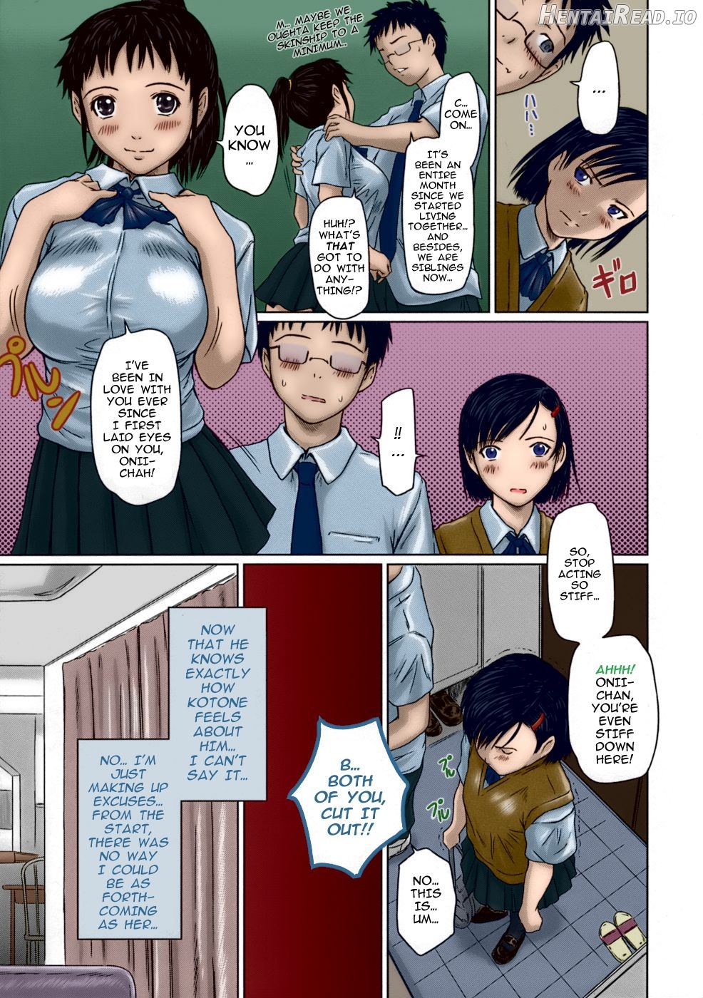 Giri Giri Sisters - Colorized Chapter 1 - page 14