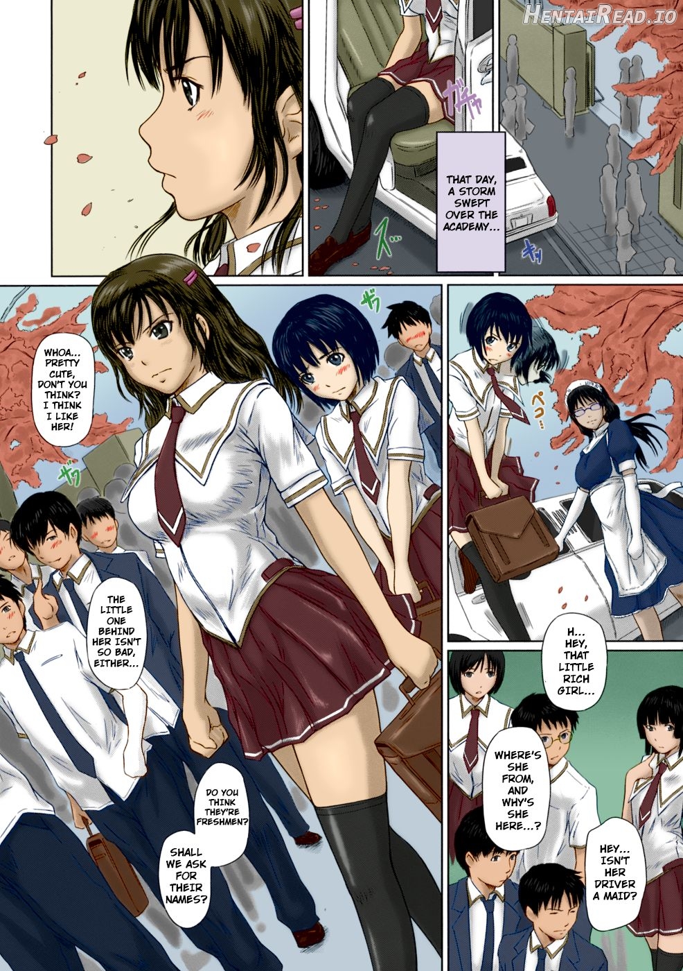 Giri Giri Sisters - Colorized Chapter 1 - page 109