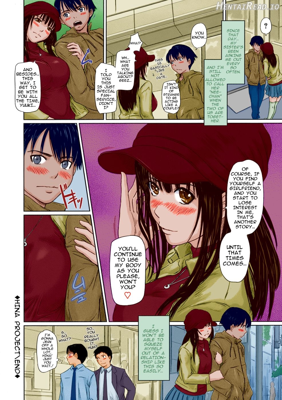 Giri Giri Sisters - Colorized Chapter 1 - page 153