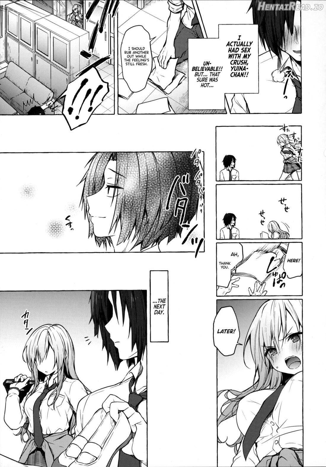 Gyaru Yuina-chan to Ecchi -Kataomoi no Kanojo ga Boku ni Sekimen!? Chapter 1 - page 21