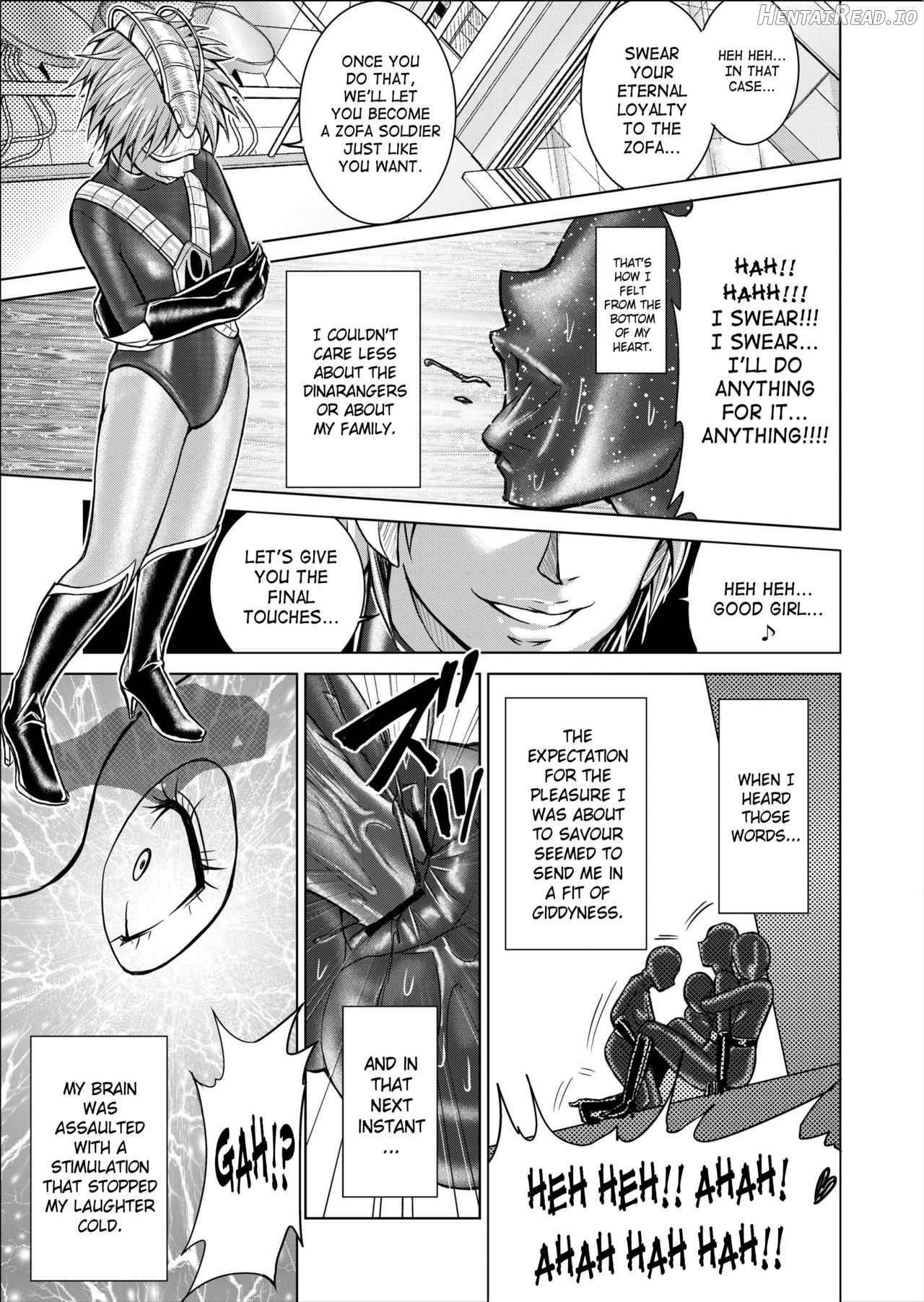 Tokubousentai Dinaranger ~Heroine Kairaku Sennou Keikaku~ Vol. 01 Chapter 3 - page 17