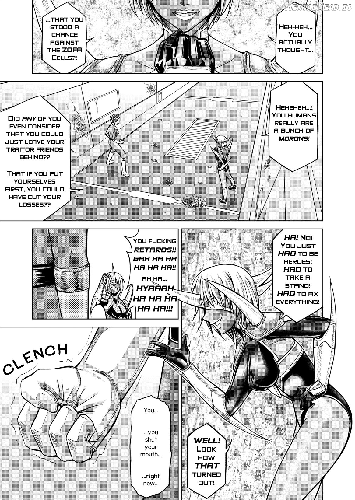 Tokubousentai Dinaranger ~Heroine Kairaku Sennou Keikaku~ Vol. 01 Chapter 8 - page 35