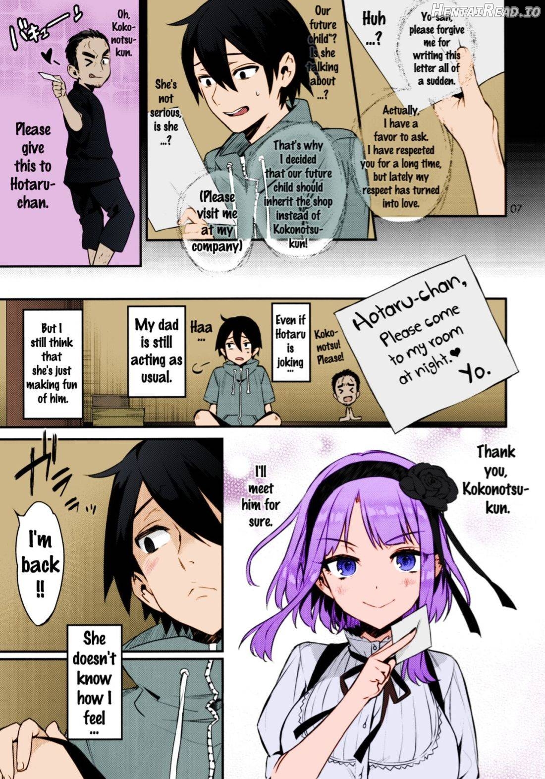 Sweet Love Letter - Colorized Chapter 1 - page 4