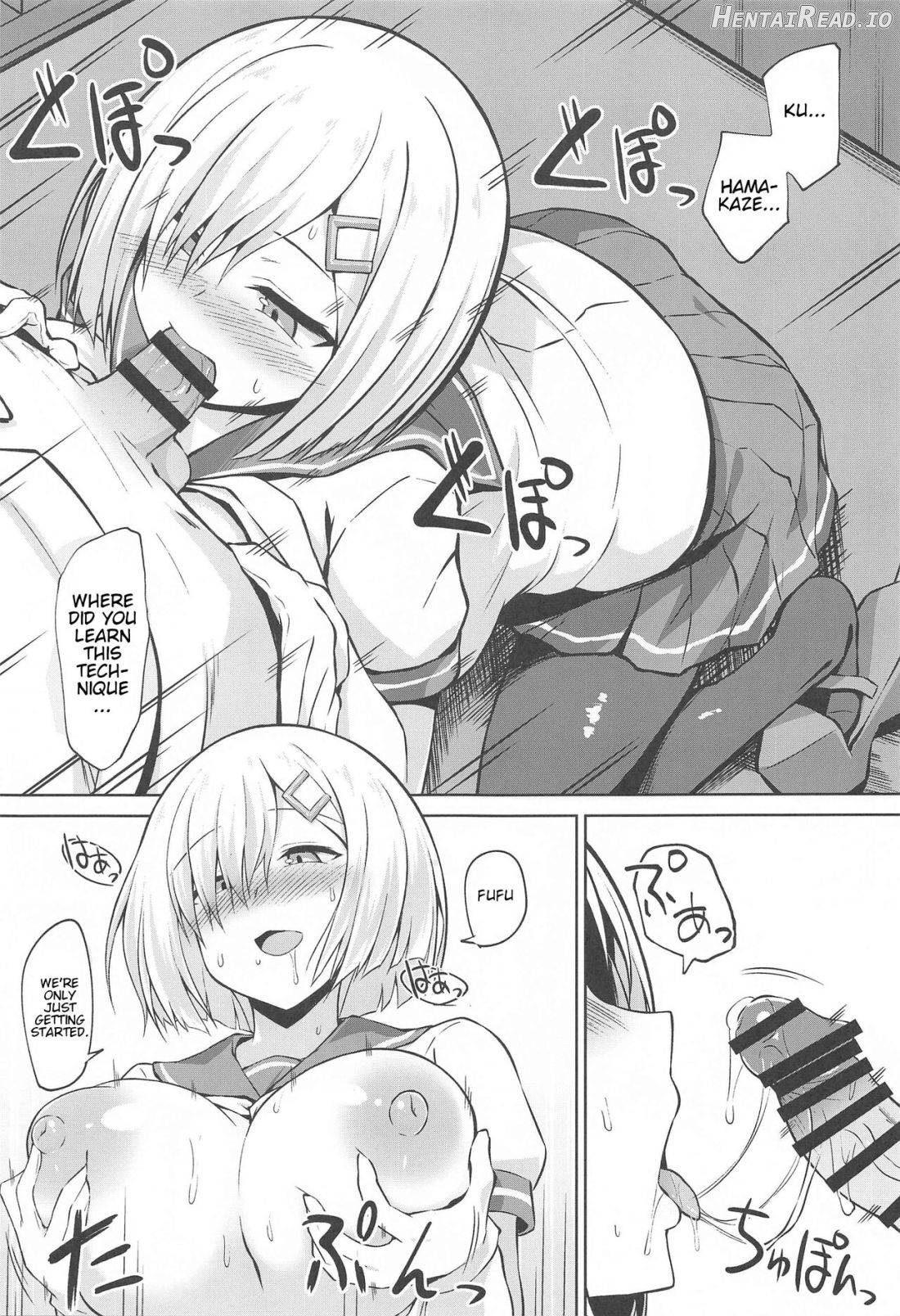 Hamakaze-chan to Ippai Hasande Paizuri Ecchi!! Chapter 1 - page 8