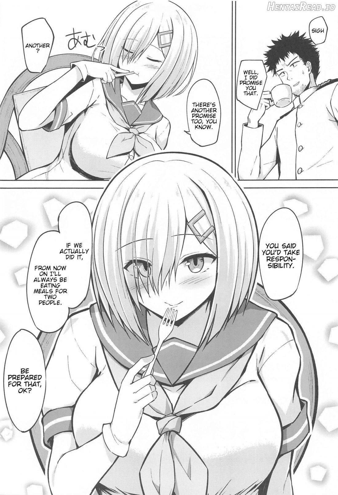 Hamakaze-chan to Ippai Hasande Paizuri Ecchi!! Chapter 1 - page 36