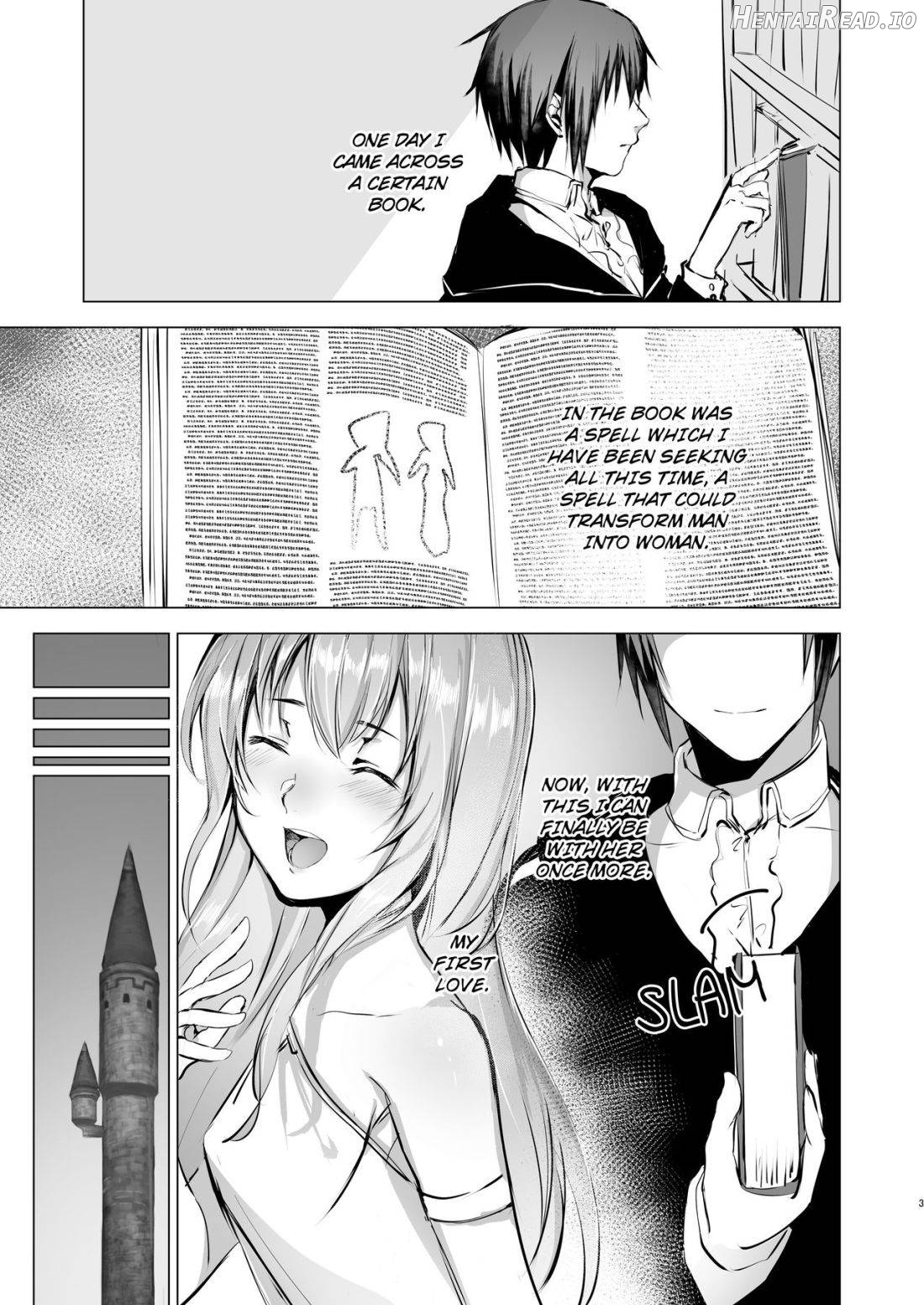 Gekkoutou no Yume - Nyotaika Douwa ~Danshi Kinsei no Tou~ Chapter 1 - page 2