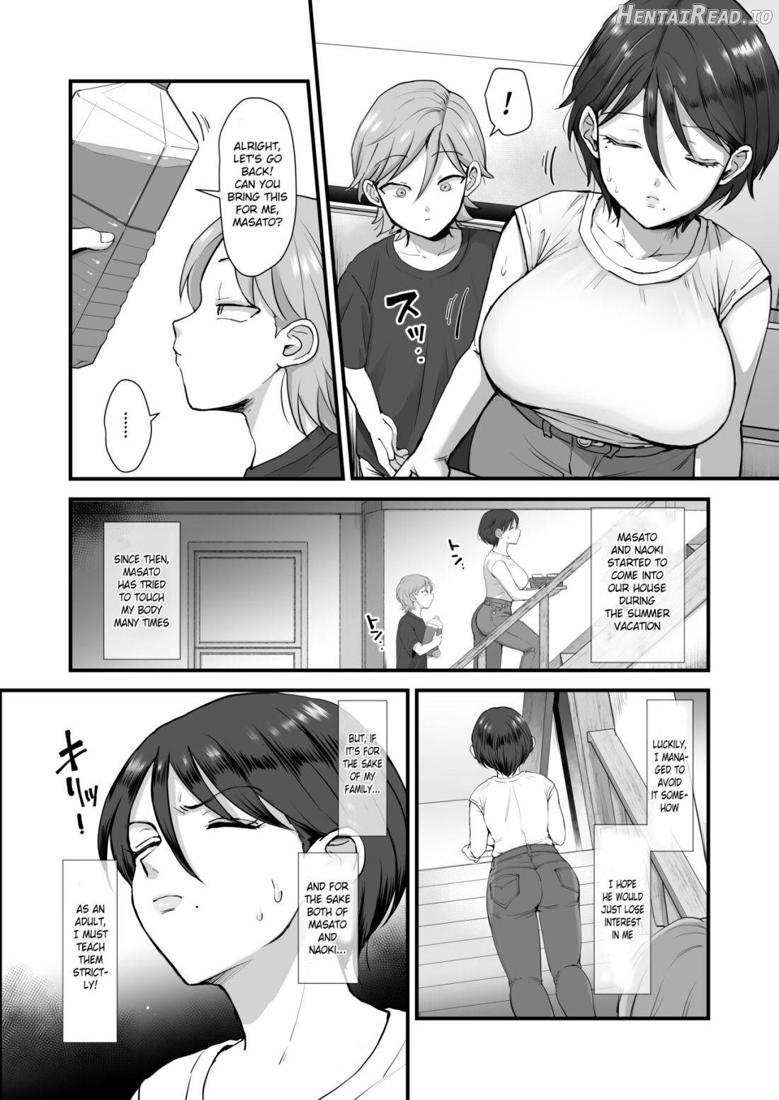 Zoku Hosome Ottori Kyonyuu Mama -A Narrow-Eyed Gentle Big-Breasted Mama 2 Chapter 1 - page 3