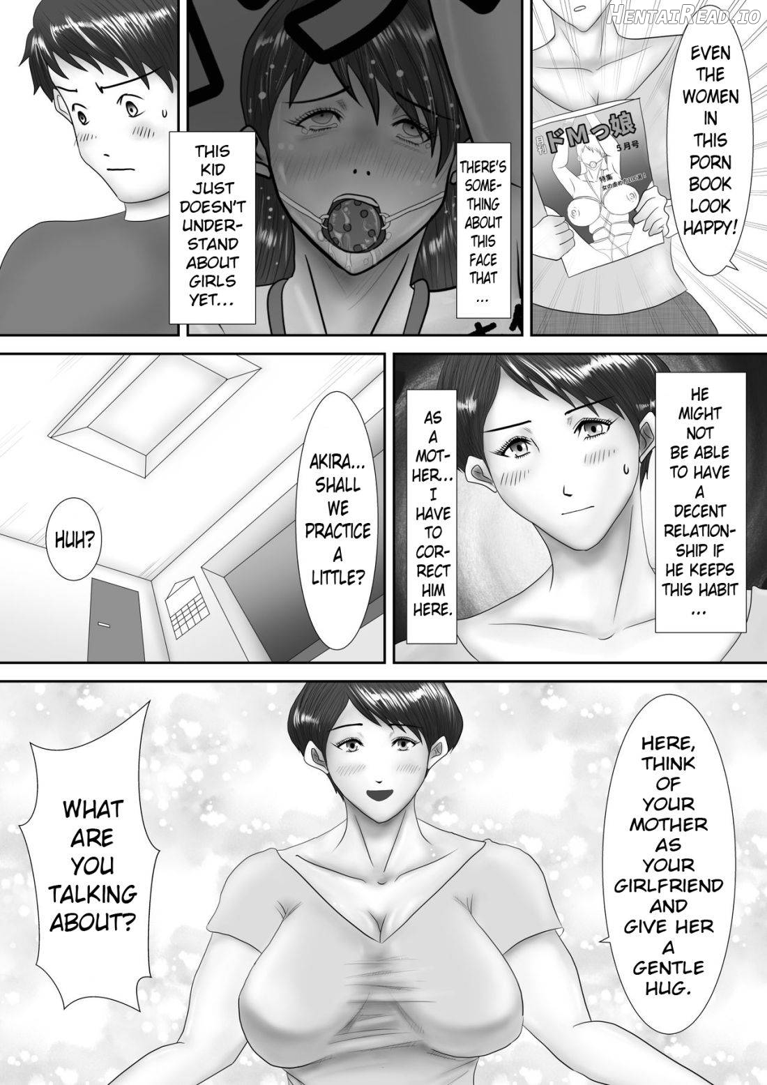 Haha ga Dogeza Shita Hi ~Kichiku Musuko ni Otosareta Kachiki na Haha~ Chapter 1 - page 8