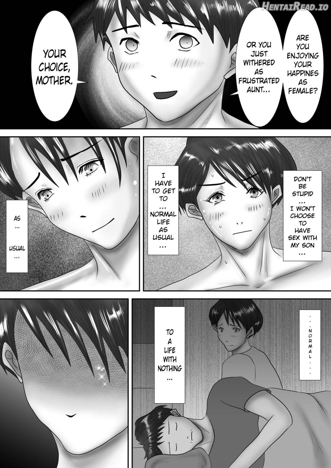 Haha ga Dogeza Shita Hi ~Kichiku Musuko ni Otosareta Kachiki na Haha~ Chapter 1 - page 36