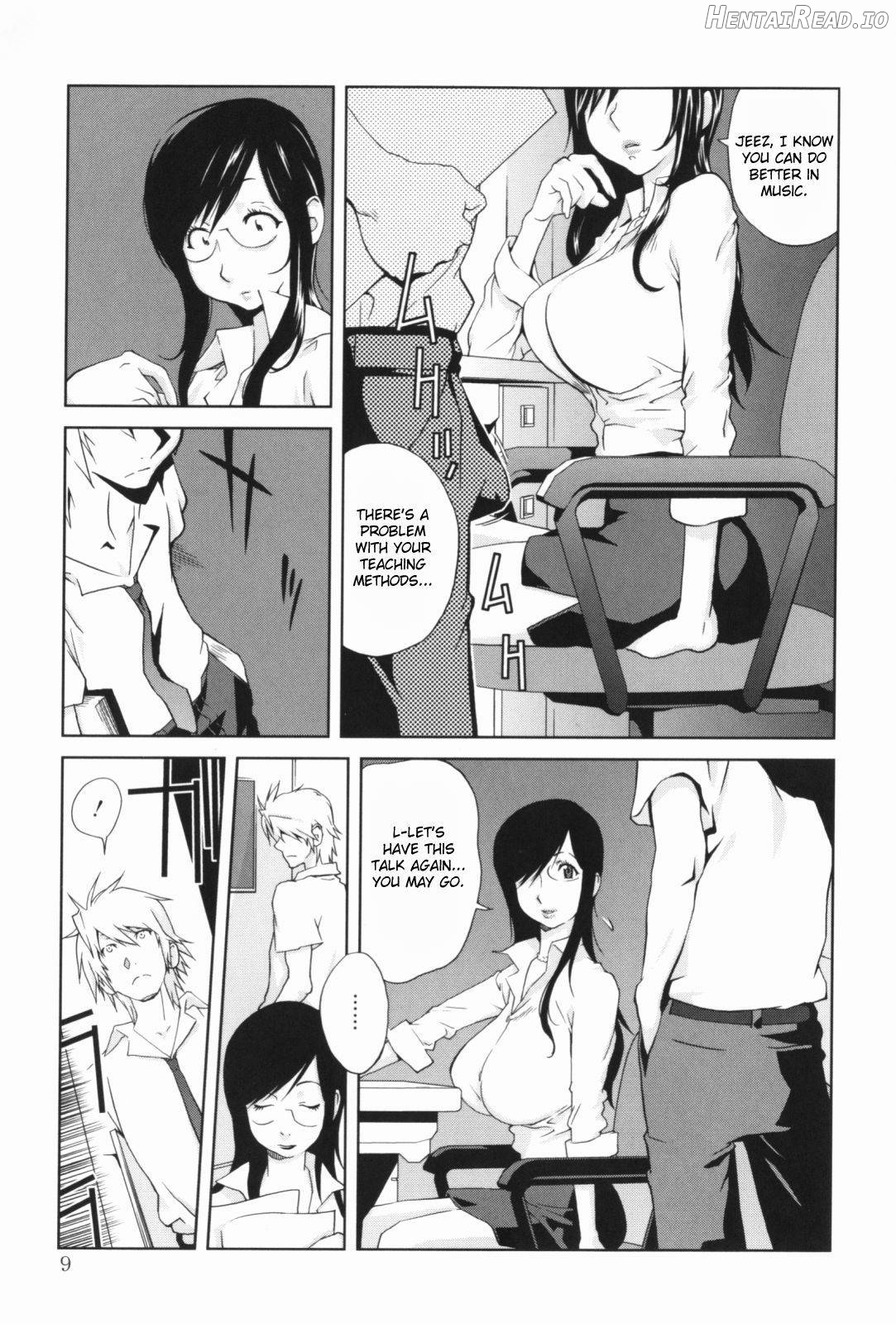 Kumikyoku Mitsunyuu Chapter 1 - page 9