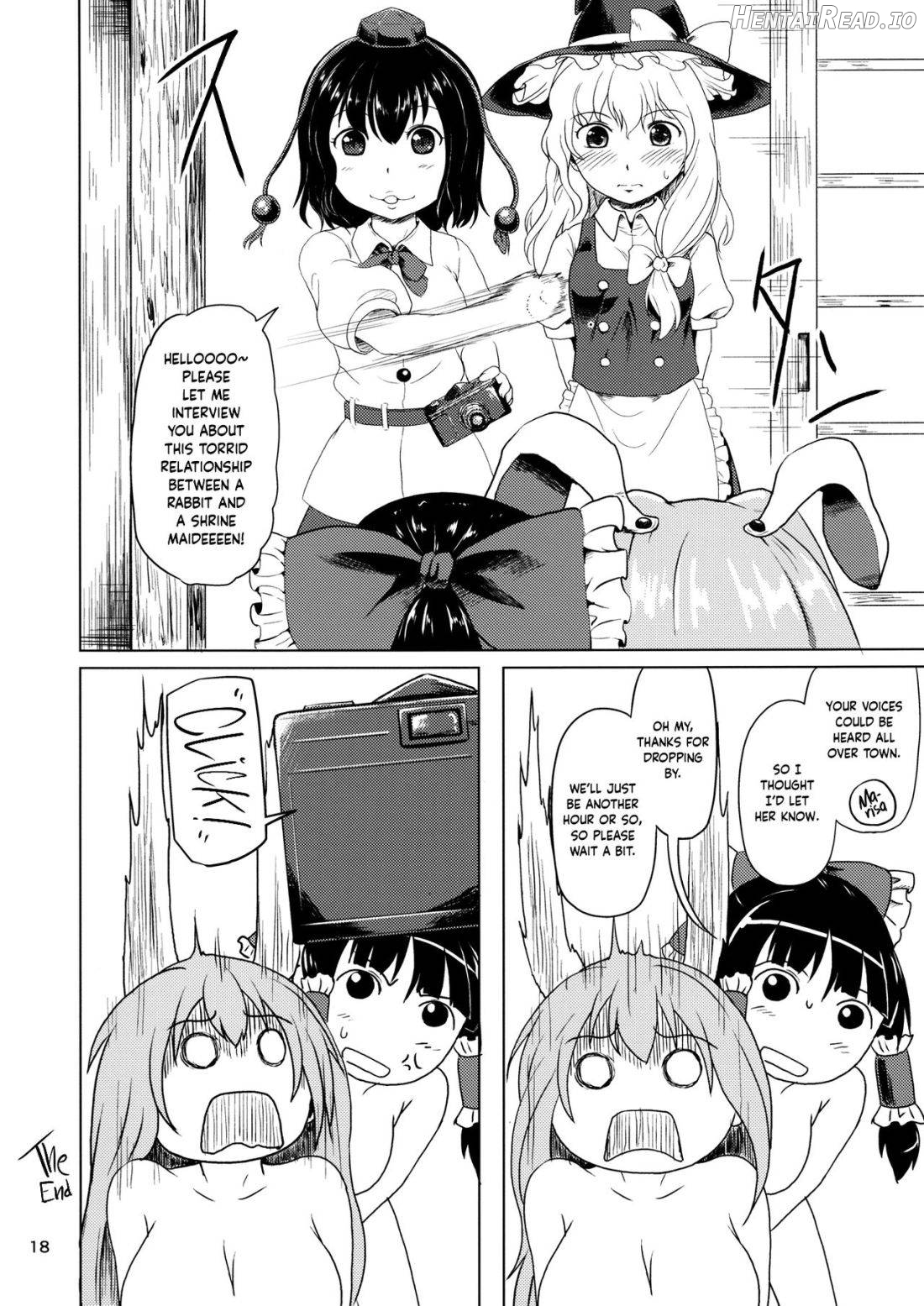 Osase no Inaba to Hakurei no Miko Chapter 2 - page 14