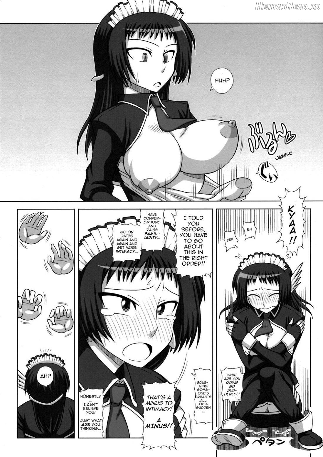 Futanari Musume ga Ryouteashi wo Kotei Sarete Nando mo Kyouseiteki ni Shasei Saserareru dake no Hon Chapter 1 - page 3