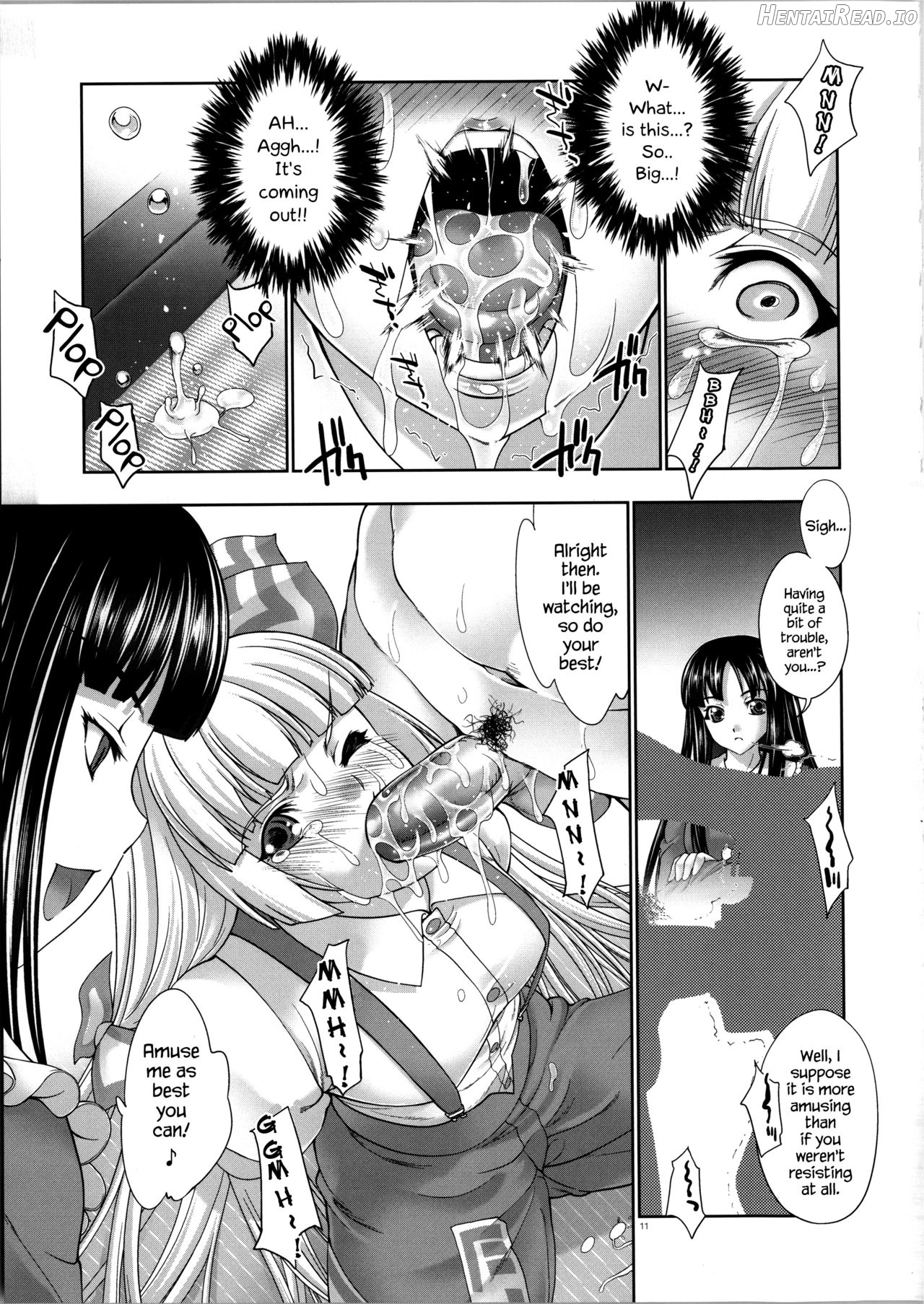 sperma card attack!! Eiyashou Mokou Hen Chapter 2 - page 14