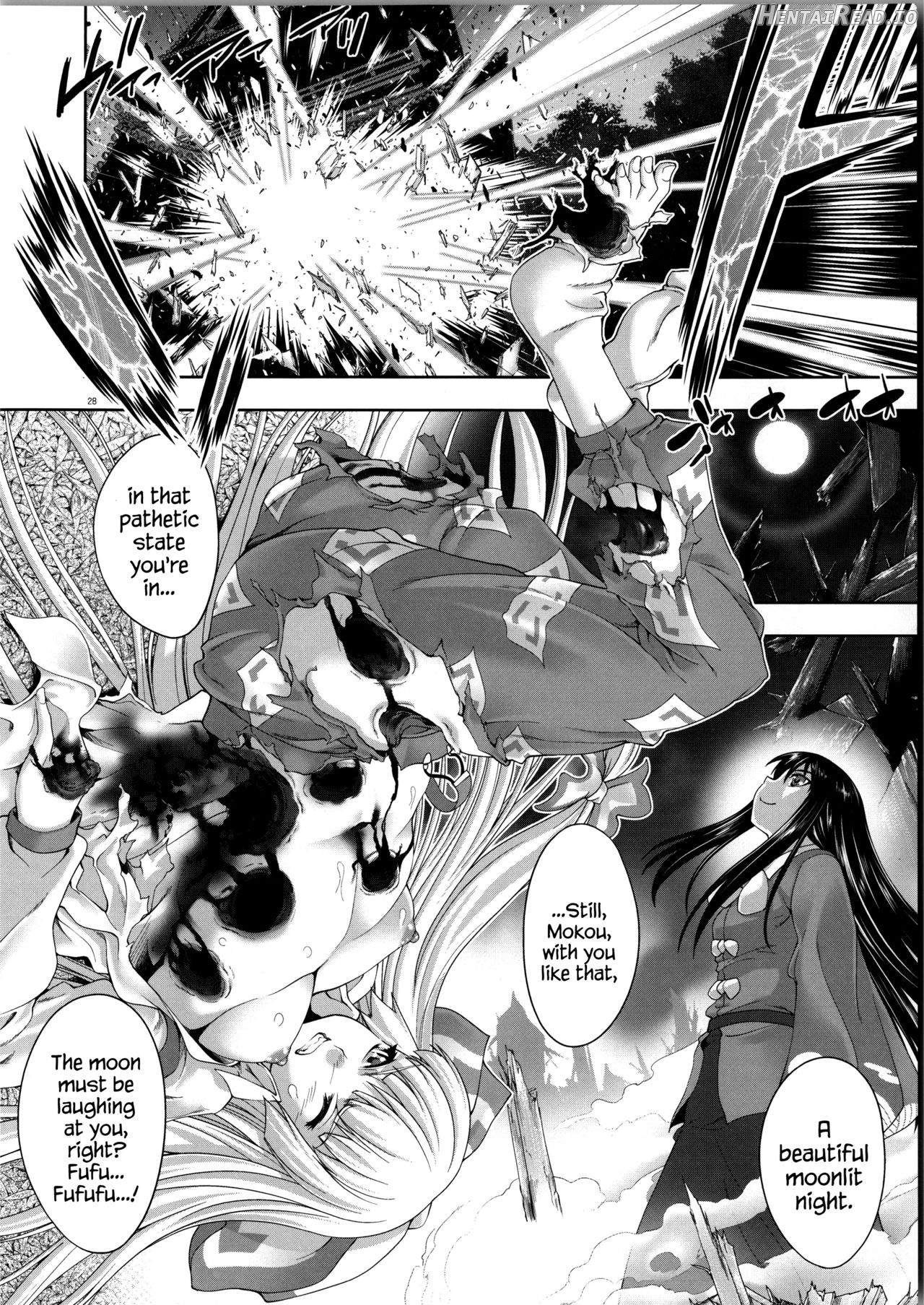 sperma card attack!! Eiyashou Mokou Hen Chapter 2 - page 31