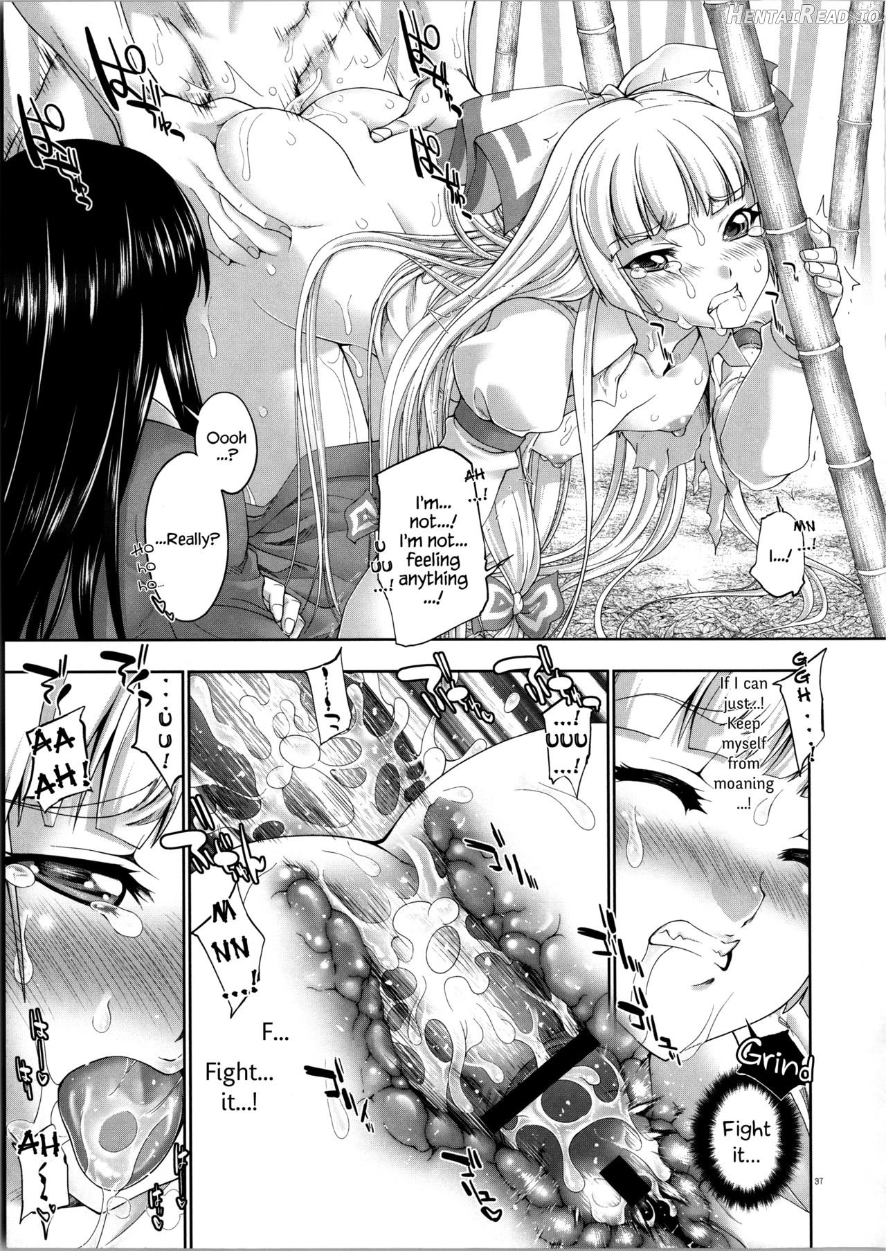 sperma card attack!! Eiyashou Mokou Hen Chapter 2 - page 40