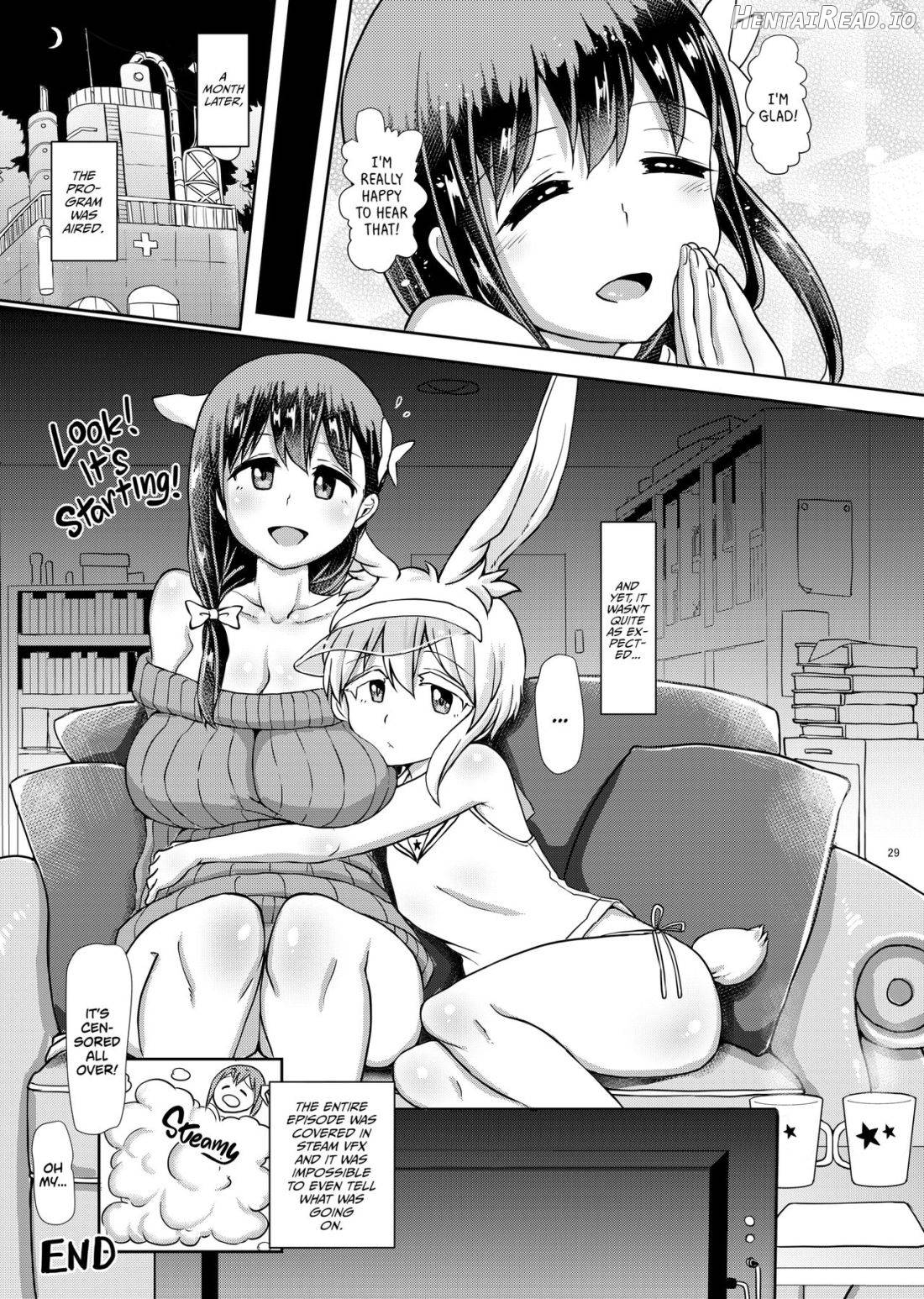 Futanari Onsen Bangumi no Nyuuyoku Reporter ★ Chapter 1 - page 28