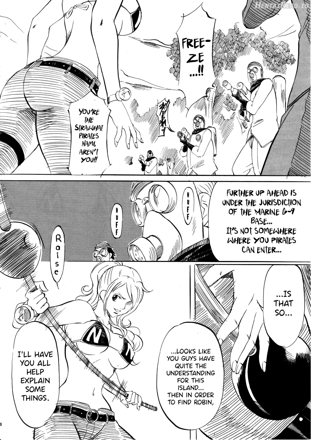 PIECE OF GIRL's kan2 Nami-Robi Hen Chapter 6 - page 7