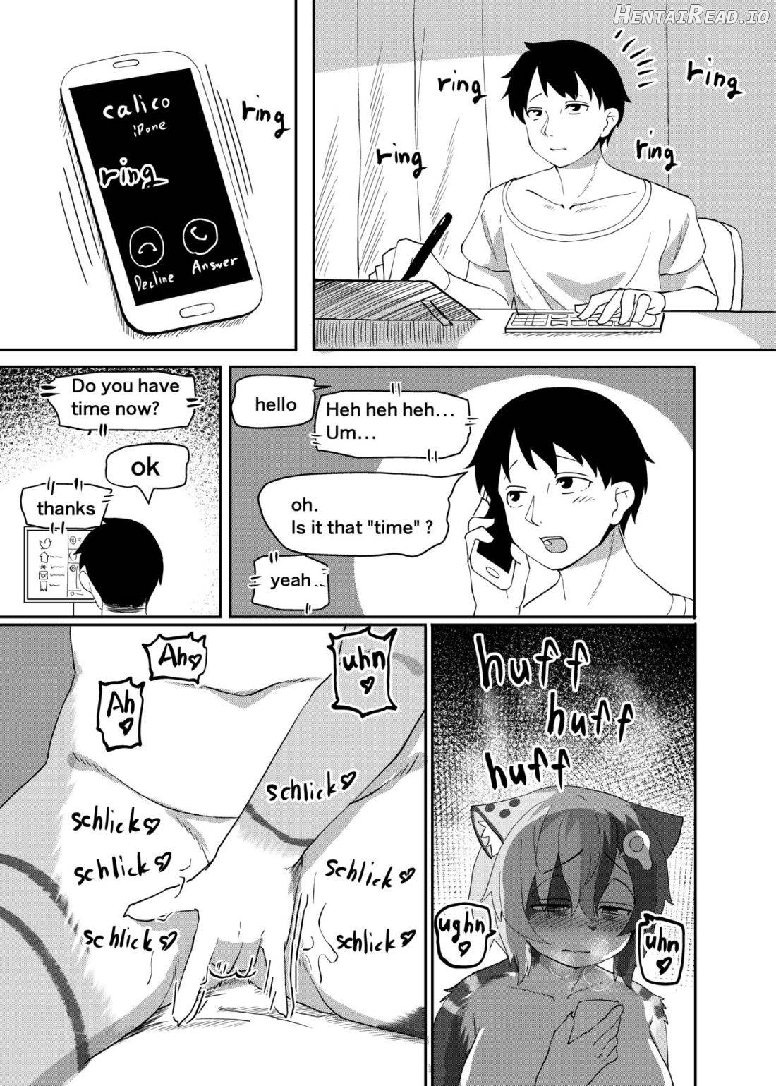 Mikeneko-chan wa Amaetai Chapter 3 - page 2