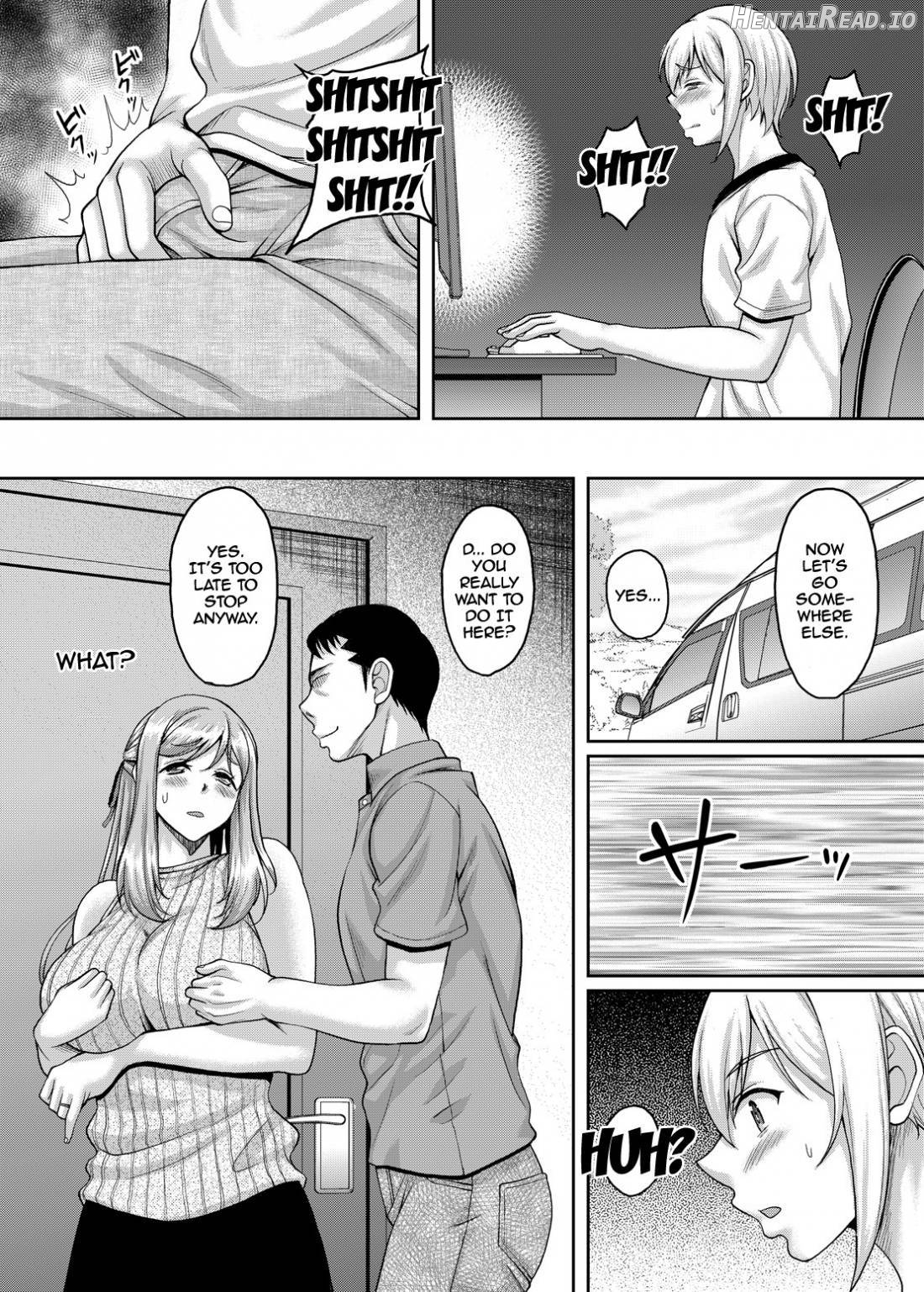 Ureta Karada o Moteamashita Miboujin to Sokuhame Dekiru SNS ga Arutte Hontou desu ka? 3 Musuko no Me no Mae de Okasarenagara mo Kyousei o Agetsuzukeru Inran Haha Hen Chapter 2 - page 13