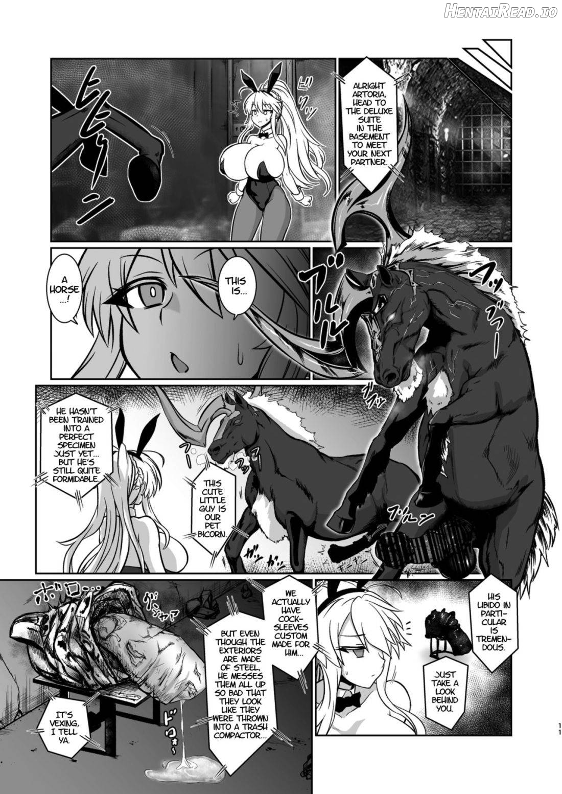 Gohoushi Bunny Sakusei no Artoria Chapter 1 - page 10