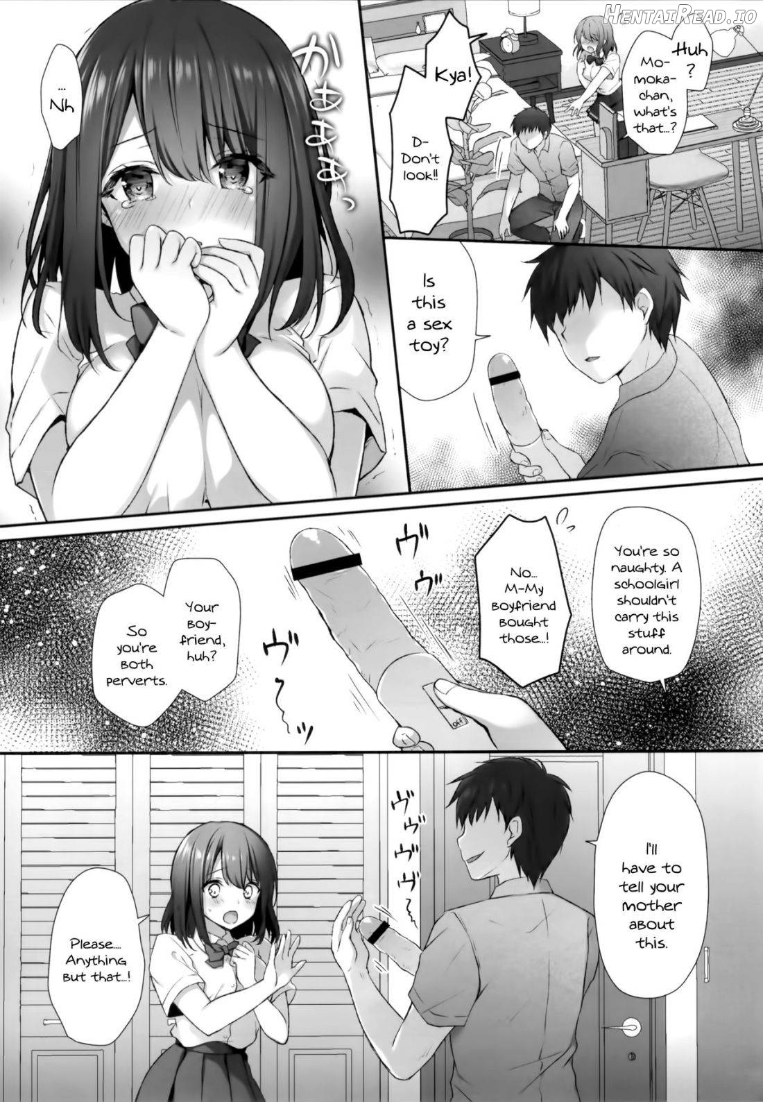 Sensei Dame desu... ~Kyonyuu Shoujo Momoka no Futaana Omocha Seme~ Chapter 1 - page 4