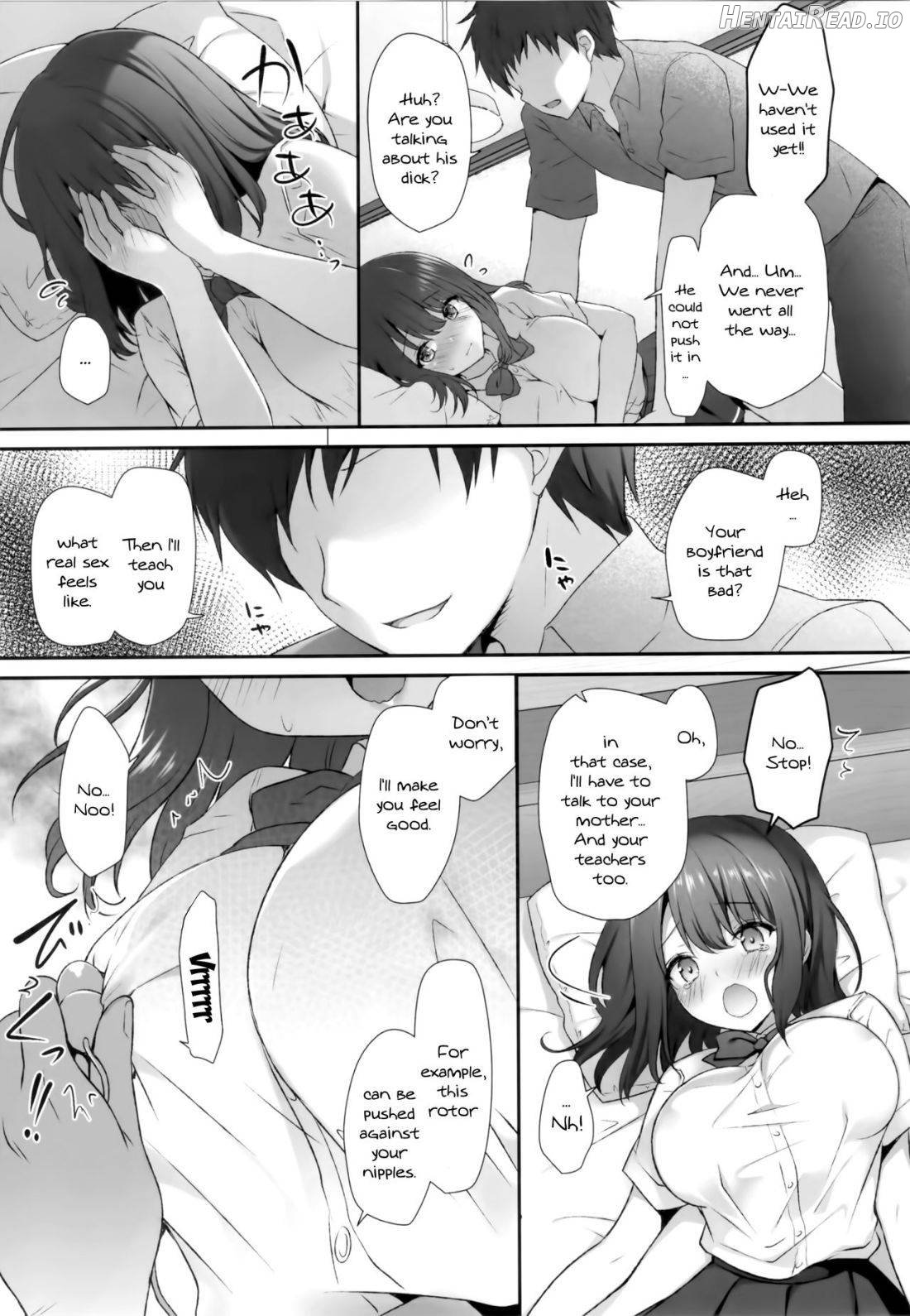 Sensei Dame desu... ~Kyonyuu Shoujo Momoka no Futaana Omocha Seme~ Chapter 1 - page 6