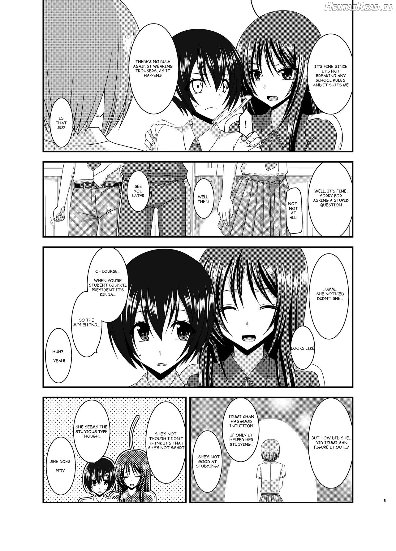 Roshutsu Shoujo Nikki 2 Satsume Chapter 9 - page 4