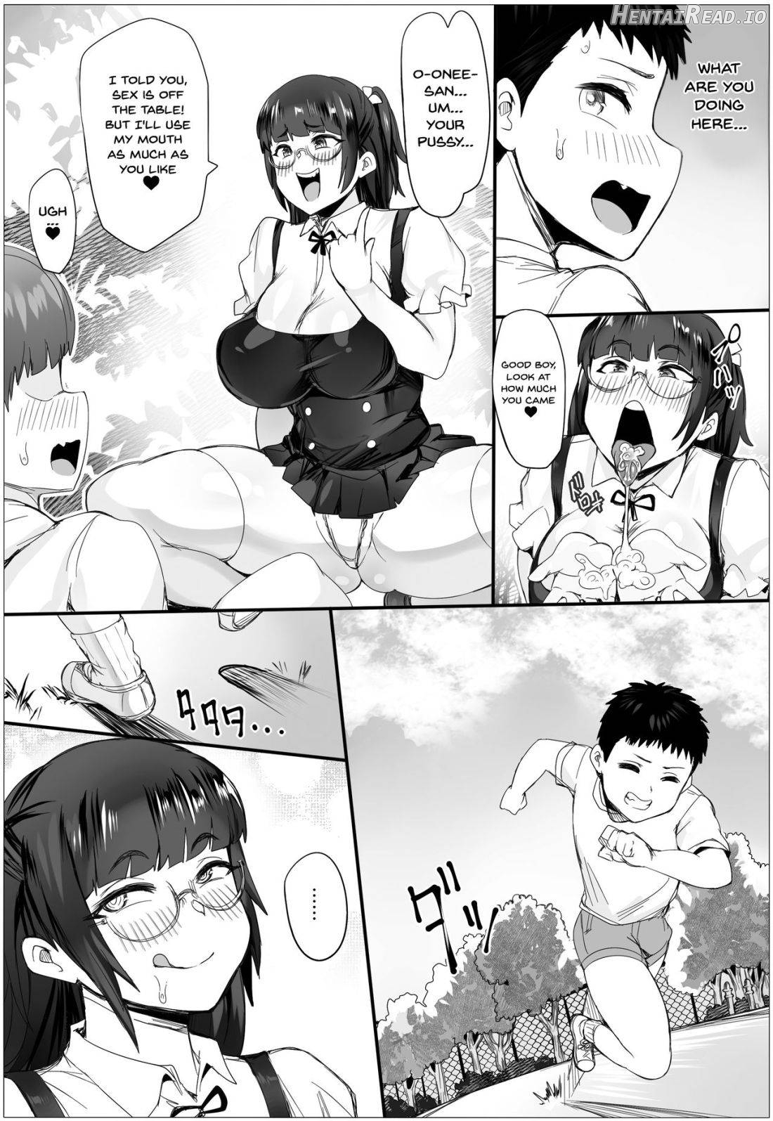 Shota no Ochinchin ga Daisuki na Kinjo no Onee-chan! Chapter 1 - page 4