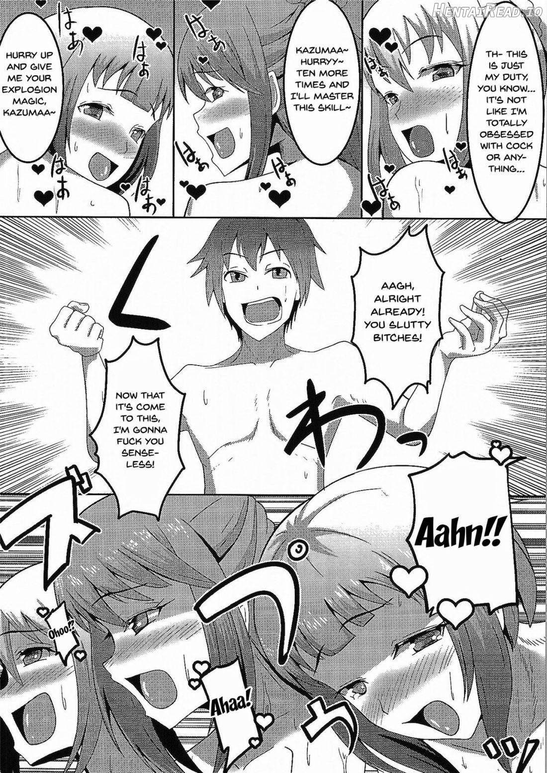 Kono Subarashii Damegami to Mahoutsukai to Seikishi to!! Chapter 1 - page 23