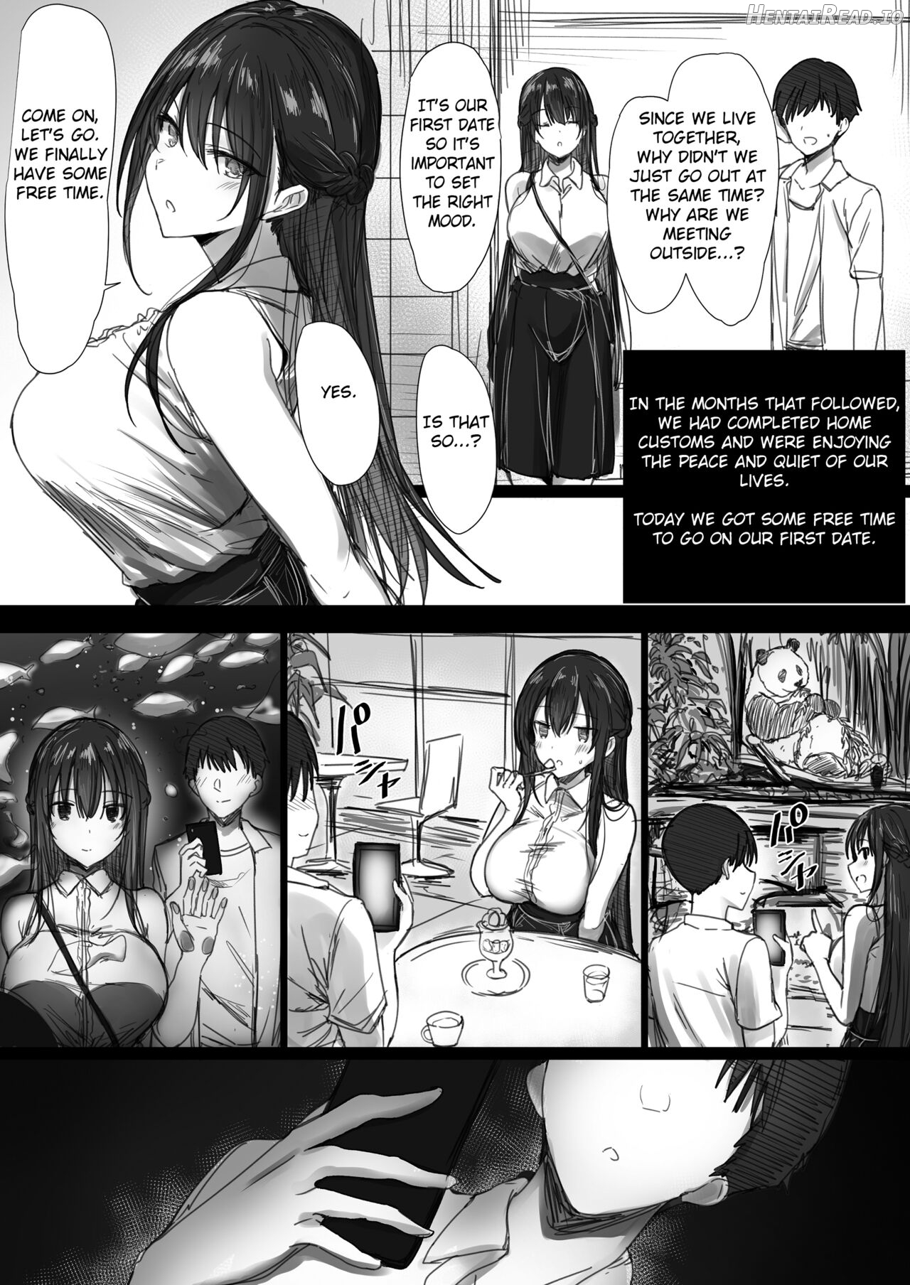 Ki ga Tsuyoi Seiso na Hitozuma Reijou ga Netorareru made no Ichibu Shijuu Chapter 2 - page 3