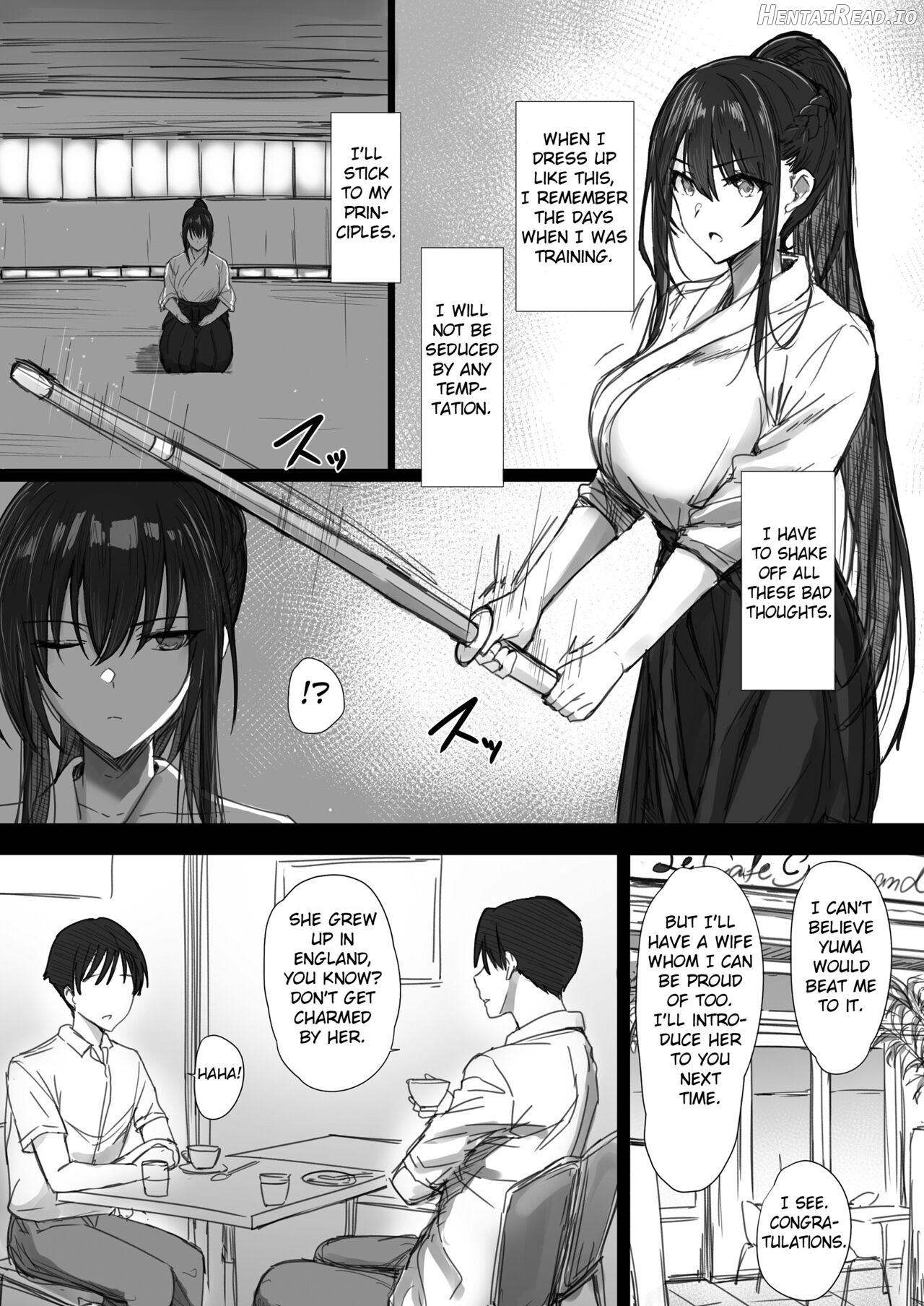 Ki ga Tsuyoi Seiso na Hitozuma Reijou ga Netorareru made no Ichibu Shijuu Chapter 2 - page 12