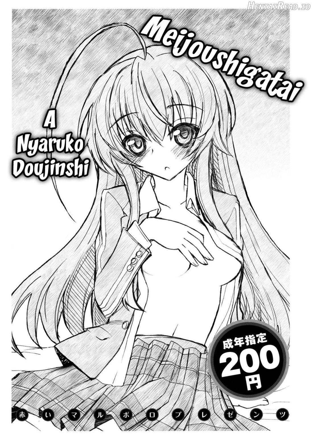 Meijoushigatai Doujinshi no Youna Mono Chapter 1 - page 1