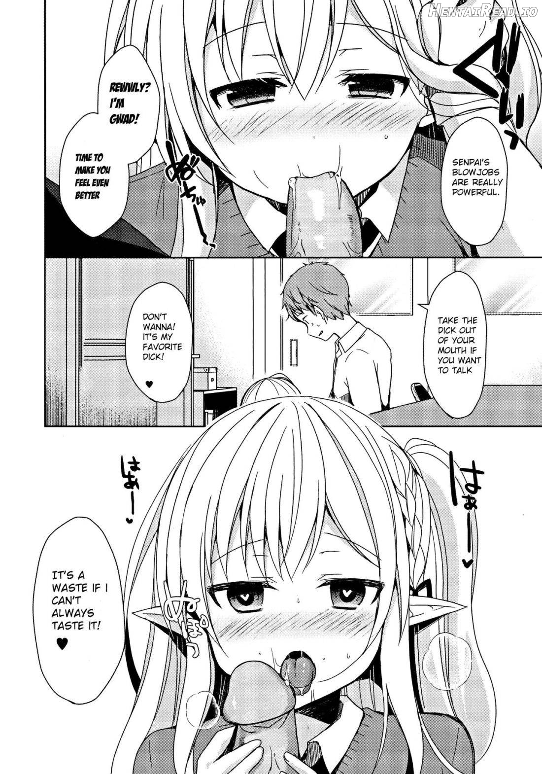 Fujun Ishu Kouyuu Ore to Elf Senpai no Love Love Saimin Seikatsu Chapter 1 - page 13