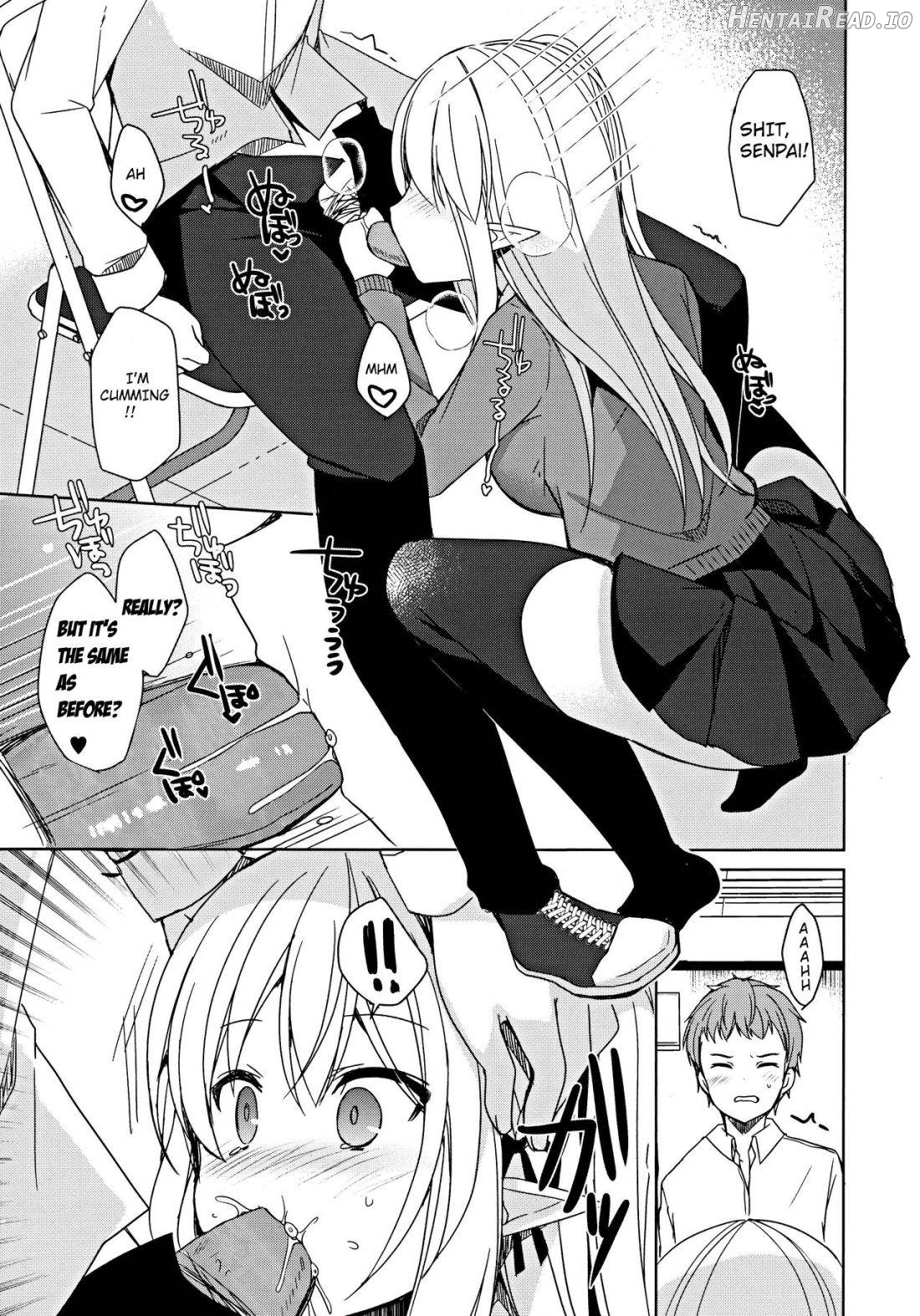 Fujun Ishu Kouyuu Ore to Elf Senpai no Love Love Saimin Seikatsu Chapter 1 - page 14