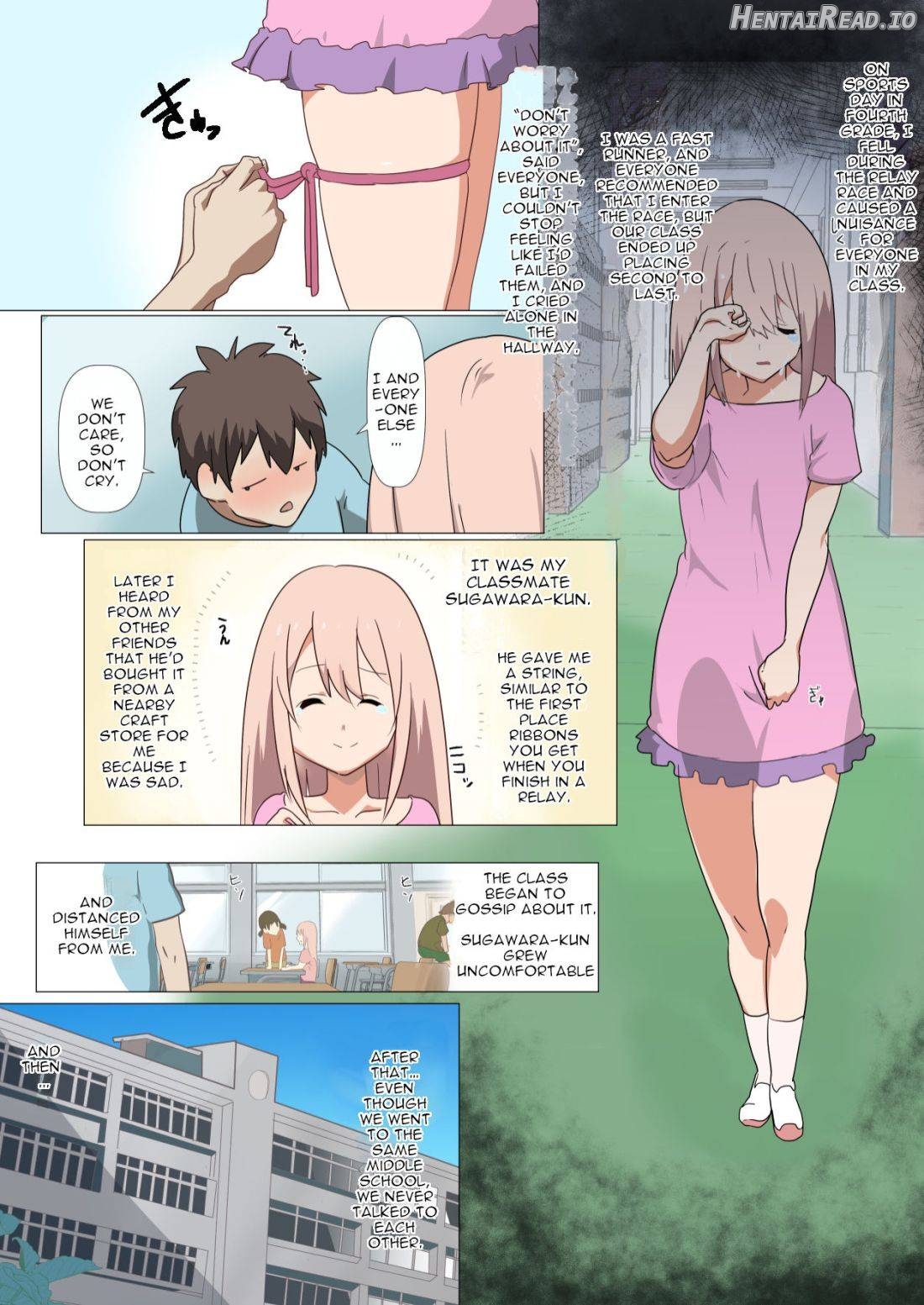 Ribbon no Ochita Hi ~Osananajimi no Kare no Shiranu Ma ni Class no Charao ni NTR sarete ita Hanashi. Chapter 1 - page 3