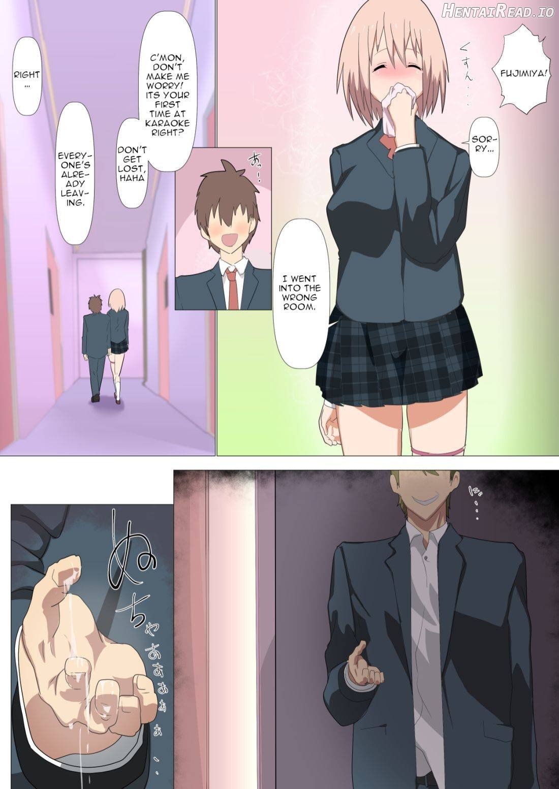 Ribbon no Ochita Hi ~Osananajimi no Kare no Shiranu Ma ni Class no Charao ni NTR sarete ita Hanashi. Chapter 1 - page 14