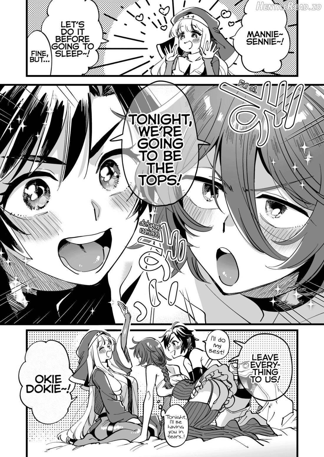 Nakayoshi Onna Boukensha wa Yoru ni Naru to Yadoya de Mechakucha Ecchi Suru Chapter 1 - page 38