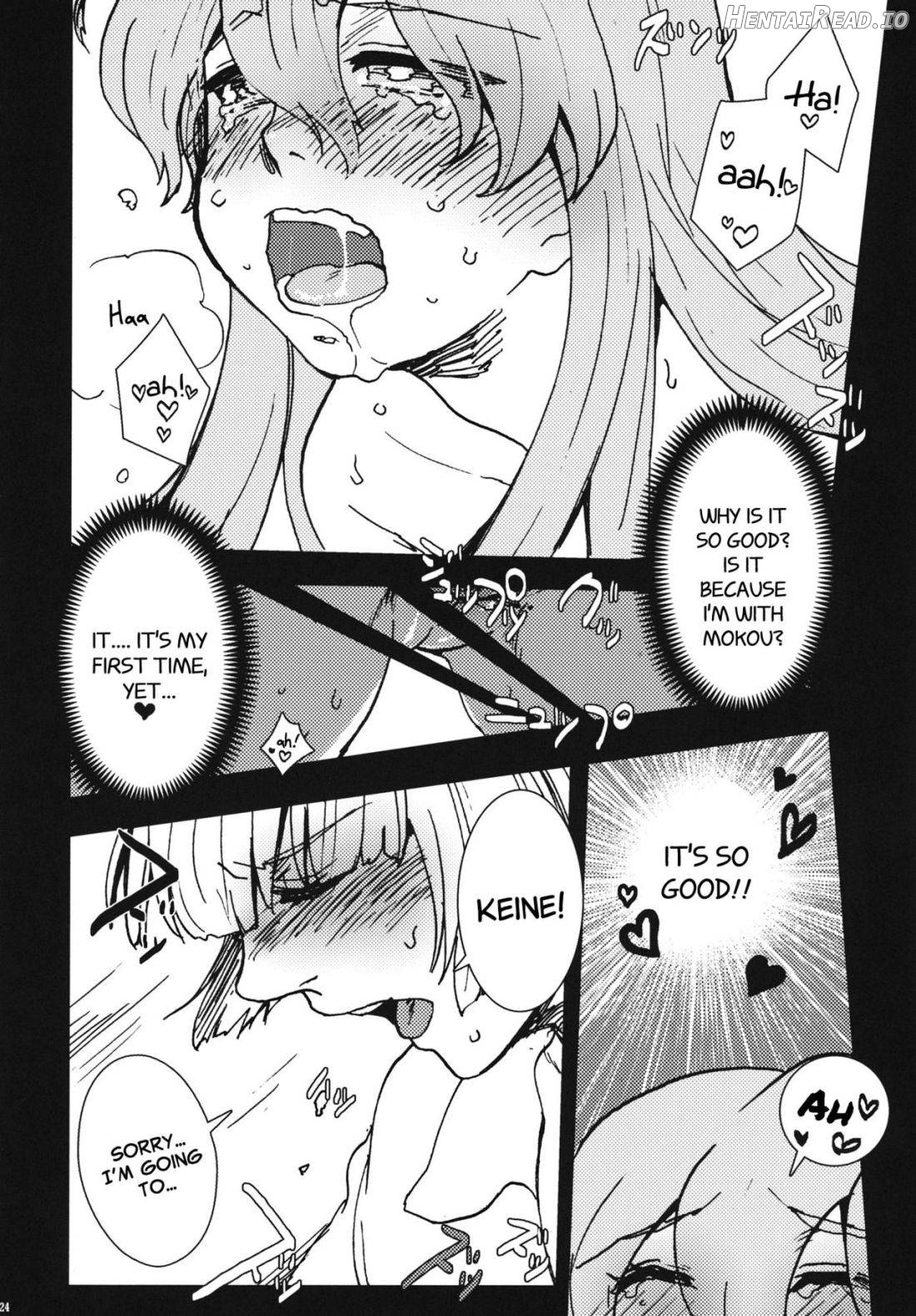 Fujiwara Mokou wa Shizukani Kurasenai Chapter 1 - page 23