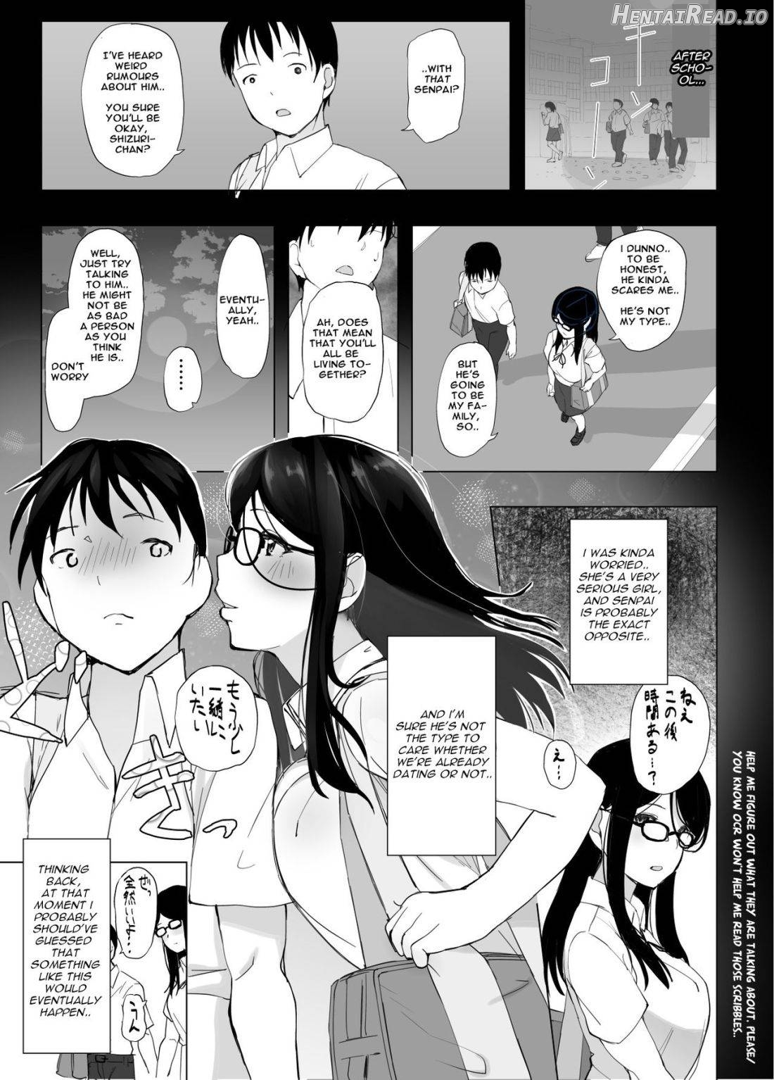 Kanojo to Senpai ga Kazoku ni Natta hi Chapter 1 - page 7