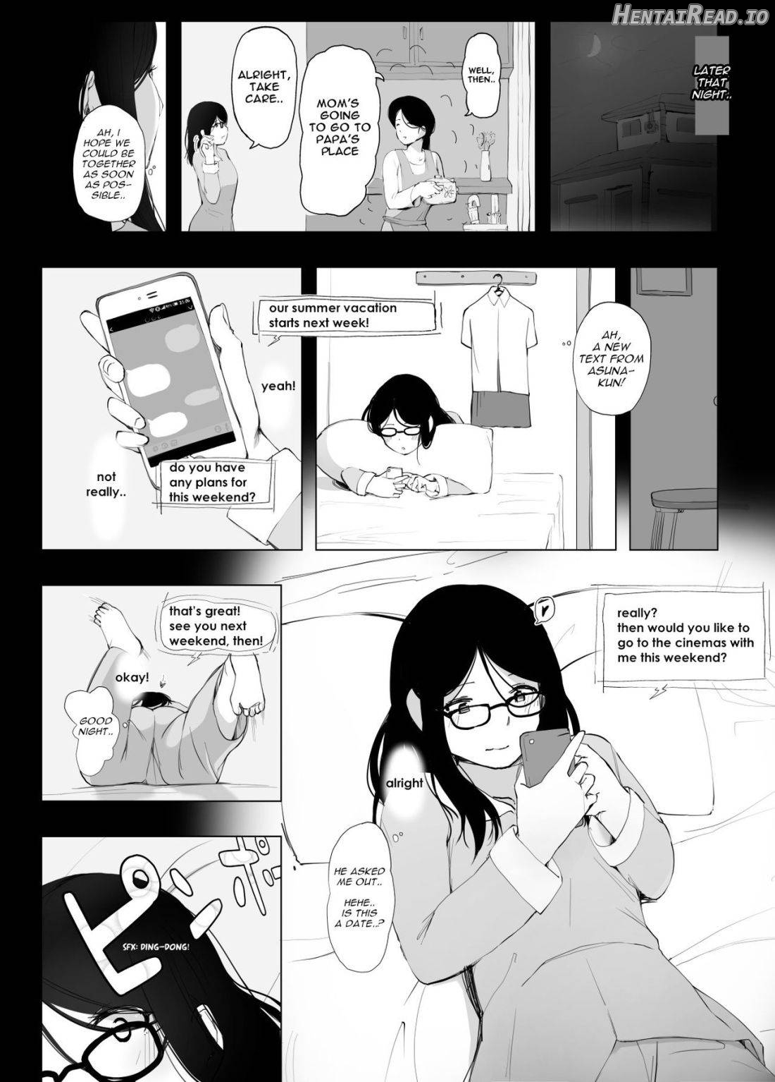 Kanojo to Senpai ga Kazoku ni Natta hi Chapter 1 - page 8