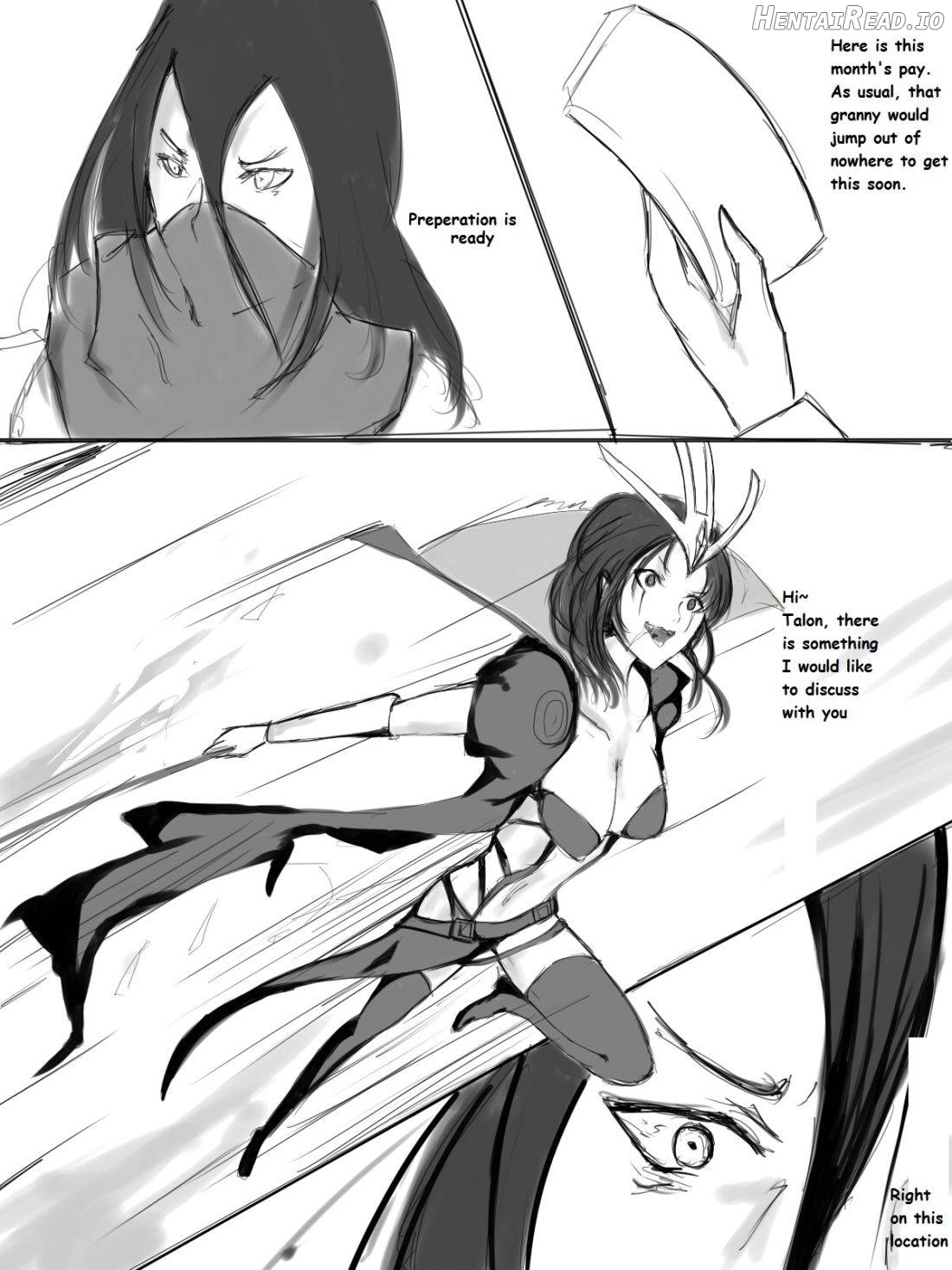 Leblanc x Talon Chapter 1 - page 4