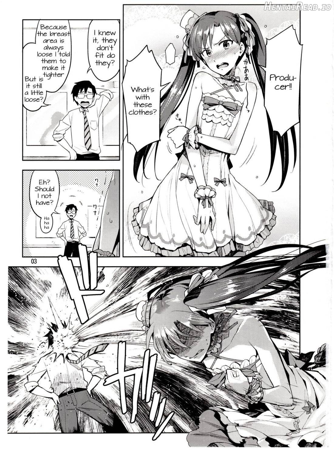 Chihaya ga Kawai Sugite Gaman Dekinaku Natta...!! Chapter 1 - page 2