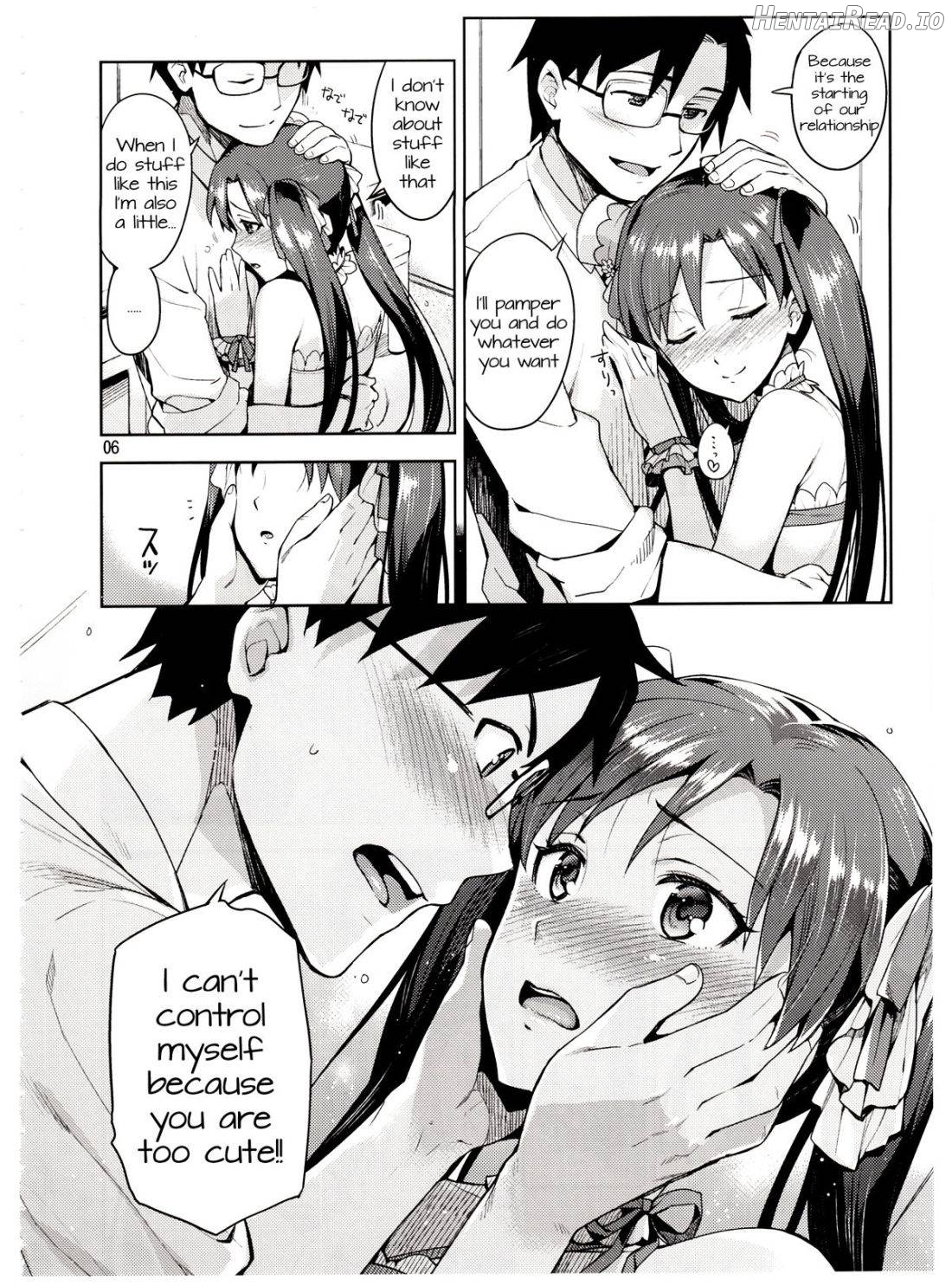 Chihaya ga Kawai Sugite Gaman Dekinaku Natta...!! Chapter 1 - page 5