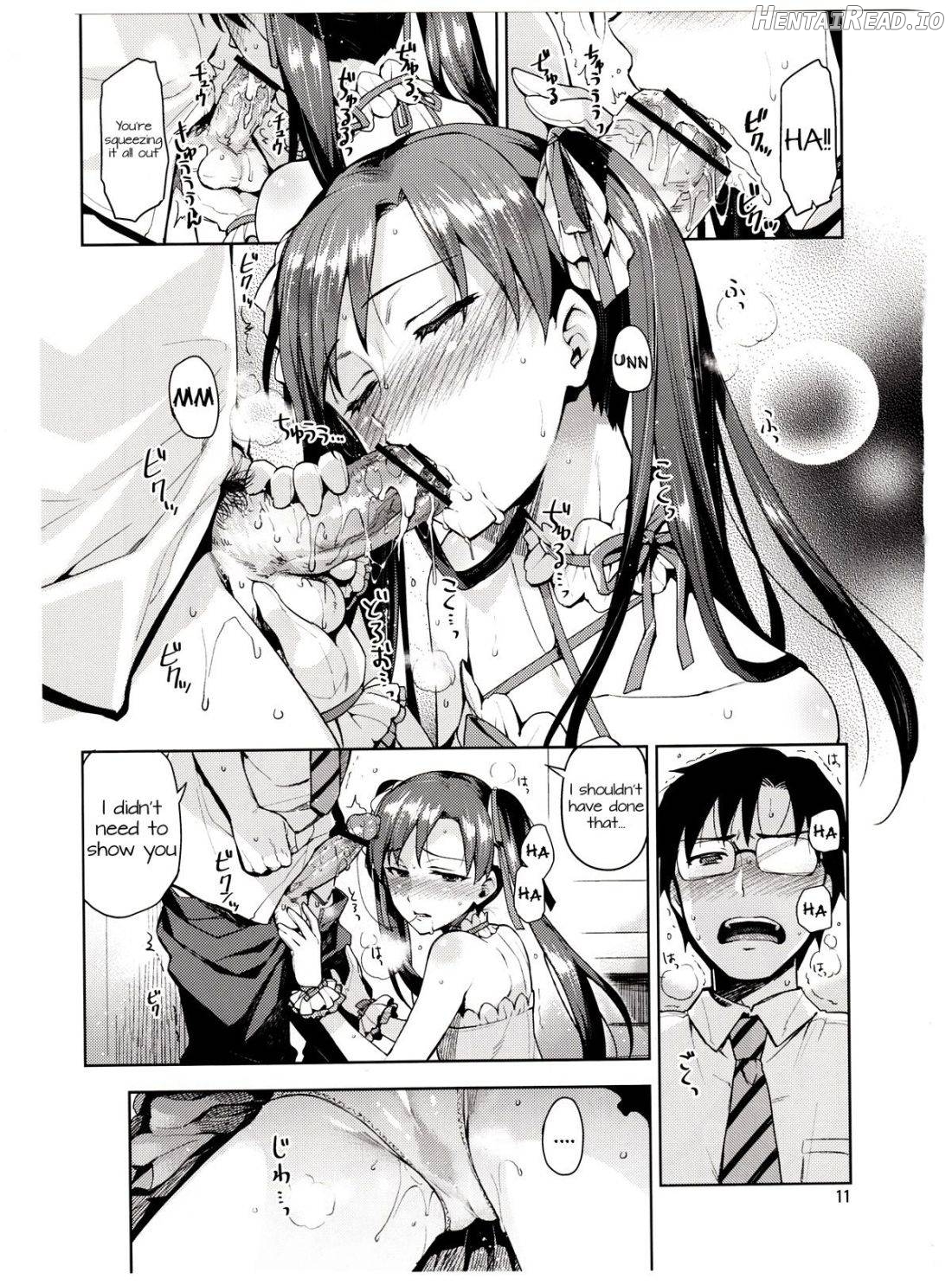 Chihaya ga Kawai Sugite Gaman Dekinaku Natta...!! Chapter 1 - page 10