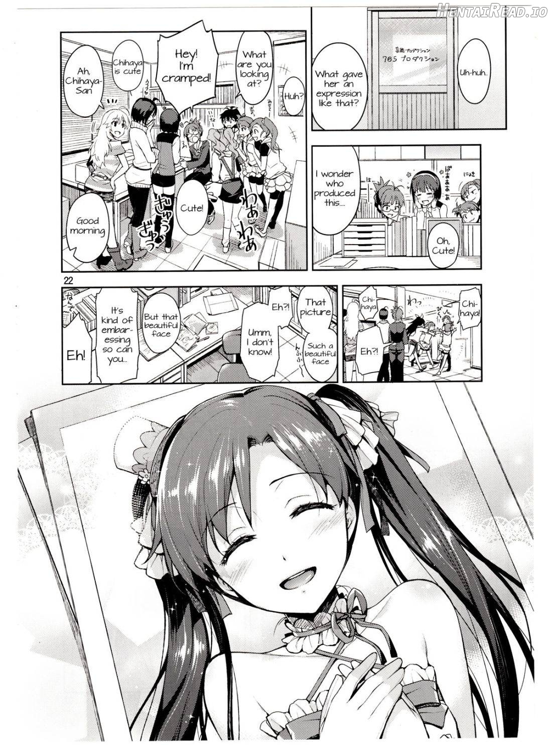 Chihaya ga Kawai Sugite Gaman Dekinaku Natta...!! Chapter 1 - page 21