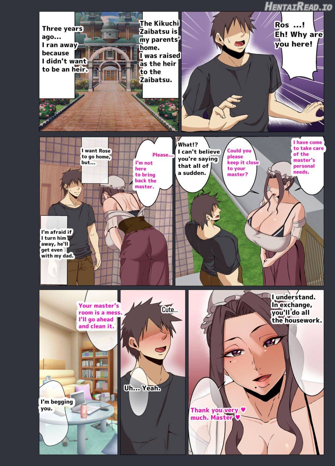 Bakunyu Maid Rose Chapter 1 - page 6