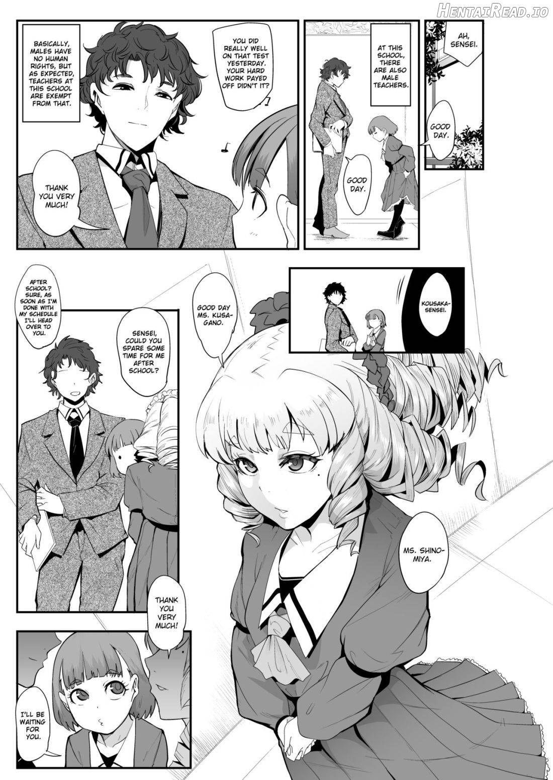 S Gakuen ~Ojou-sama-tachi no Maso Otoko Choukyou~ Chapter 1 - page 14